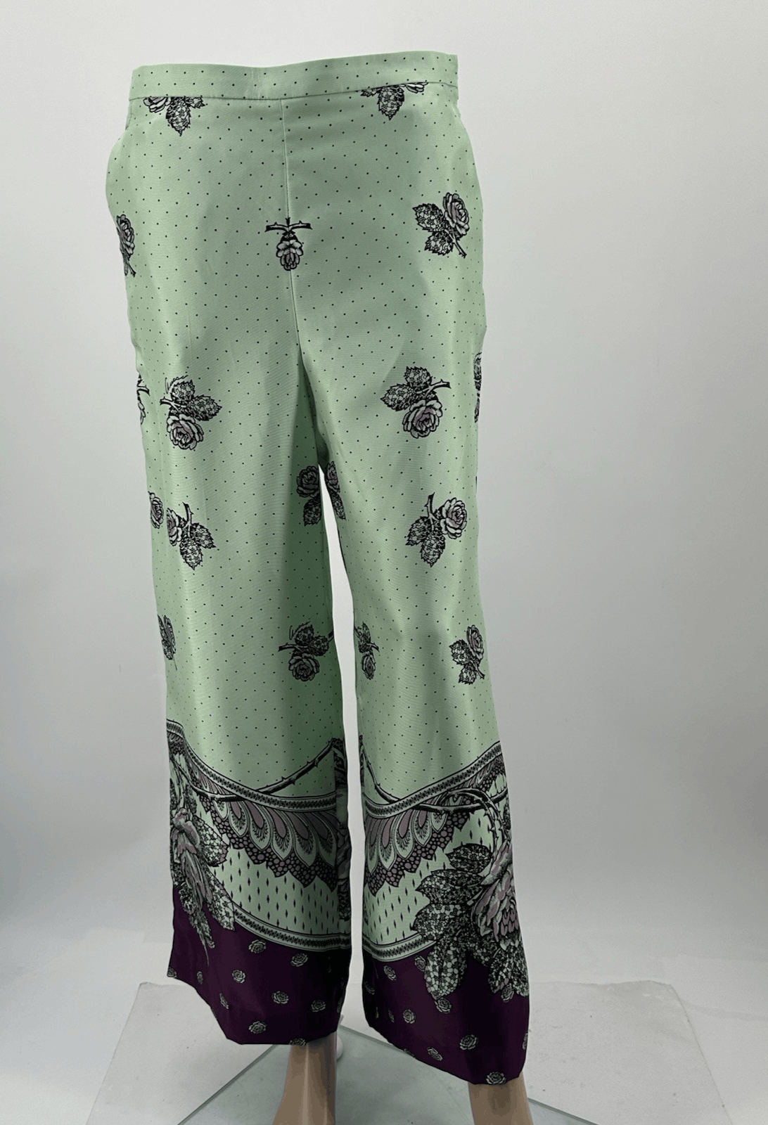 Gucci New Gucci Pants Silk Woman's Size-IT-40 Size 27" / US 4 / IT 40 - 6 Thumbnail