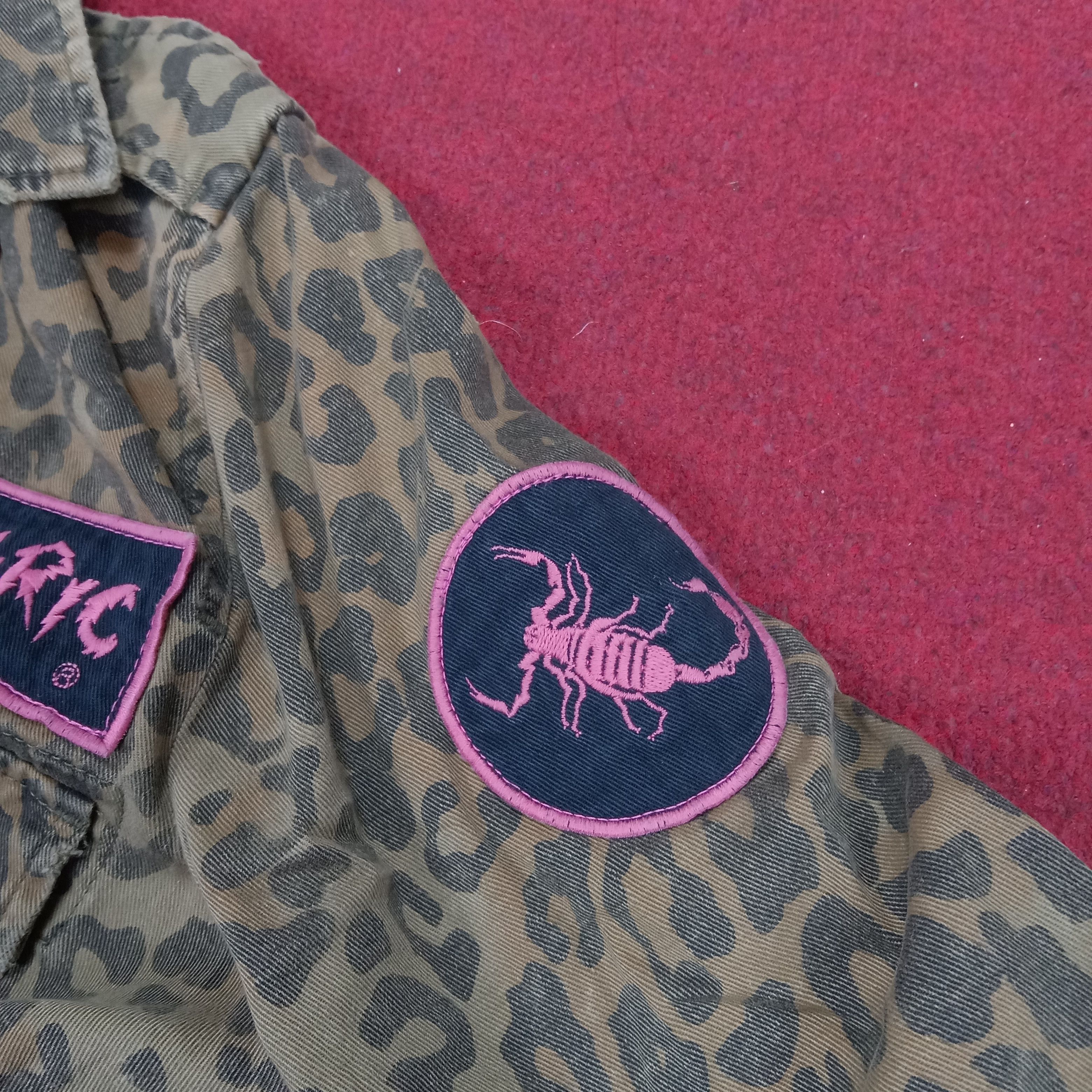 Hysteric Glamour × Japanese Brand × Vintage Hysteric Glamour Rock Punk Rare Camo Design Style Jacket Size XS / US 0-2 / IT 36-38 - 6 Thumbnail