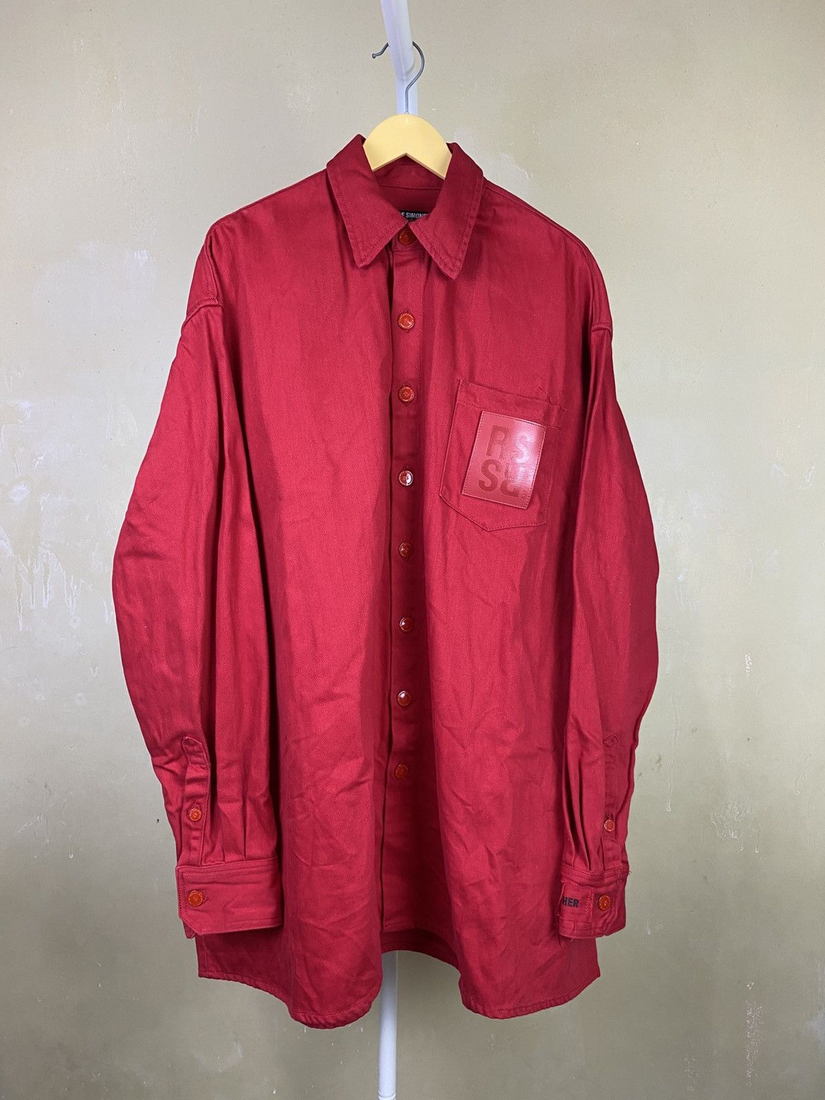 Raf Simons Limited Edition Raf Simons Wing Shya Oversized Denim Shirt Size US M / EU 48-50 / 2 - 11 Thumbnail