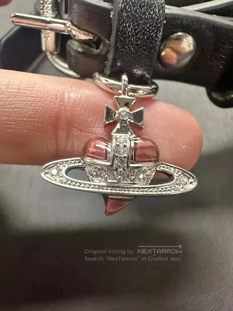 Vivienne Westwood Vivienne Westwood Heart Saturn Choker . Size ONE SIZE - 4 Thumbnail