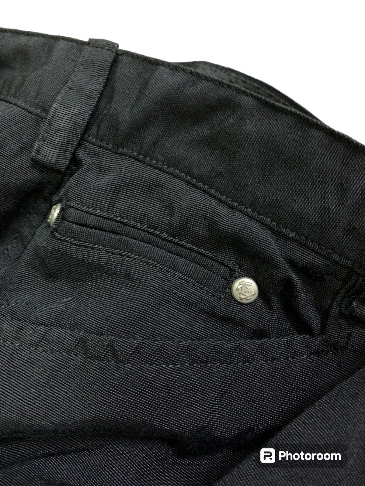Iceberg Vintage Iceberg Italy Casual Black Pant Size US 29 - 6 Thumbnail