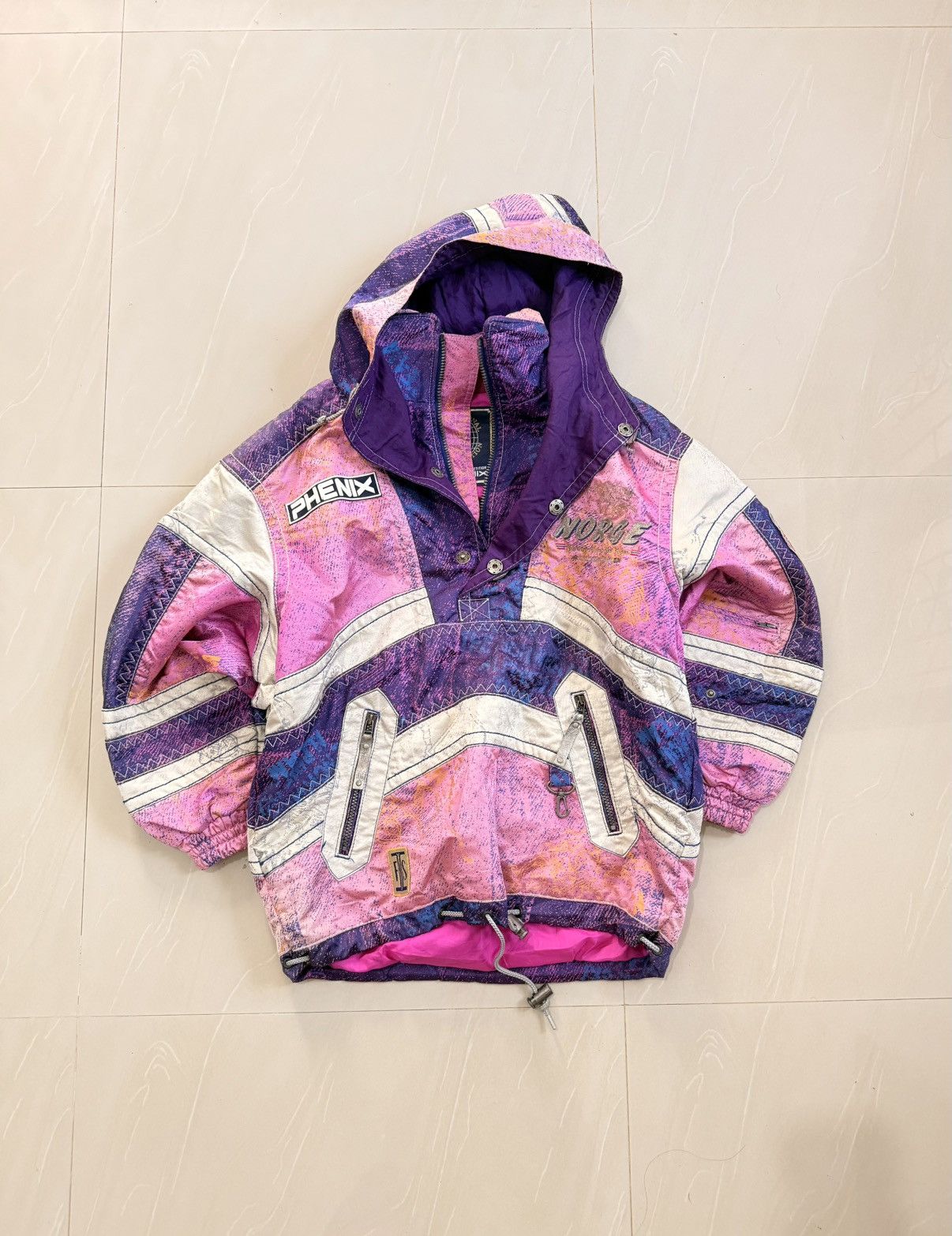 Phenix Phenix Vintage Norway Ski Alpine Team Jacket Norge Halfzip Size US L / EU 52-54 / 3 - 1 Thumbnail