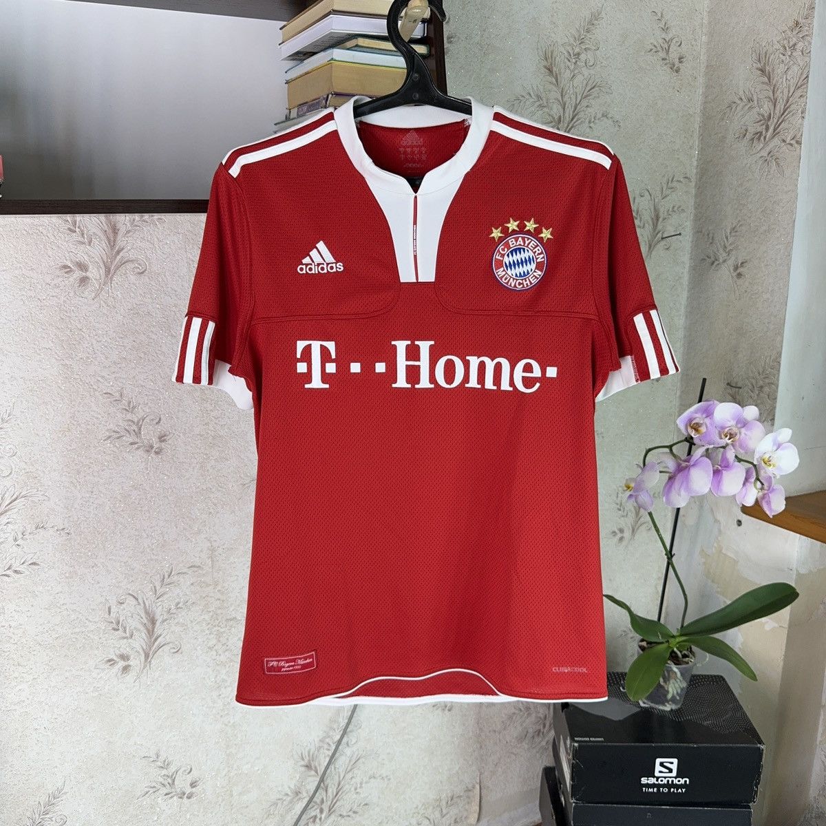Vintage Adidas Bayern Munich Jersey 2009 Home Soccer Football M Size US S / EU 44-46 / 1 - 1 Thumbnail