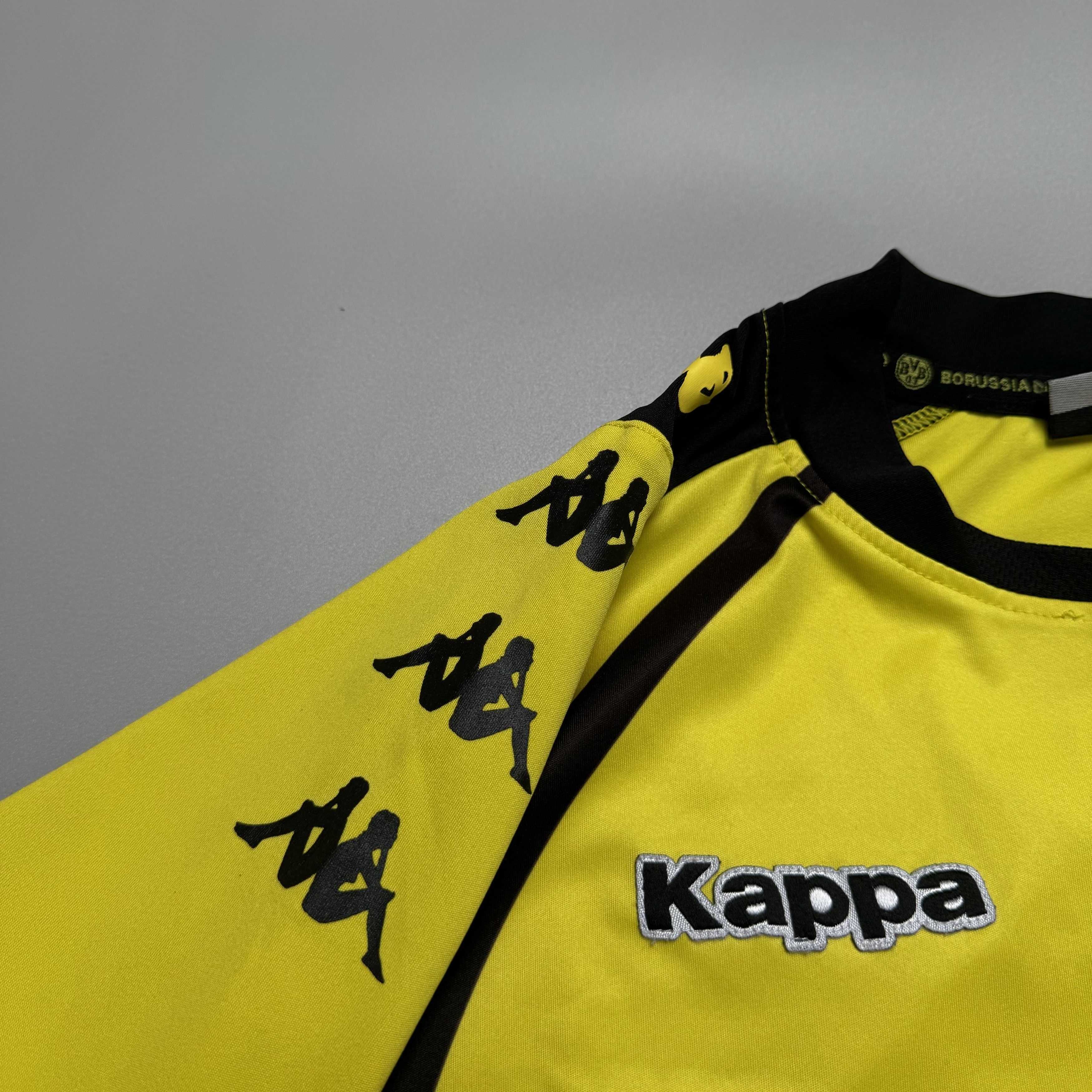 Kappa × Vintage BORUSSIA DORTMUND SOCCER JERSEY 18 LUCAS HOME SHIRT 2009-10 Size US M / EU 48-50 / 2 - 6 Thumbnail
