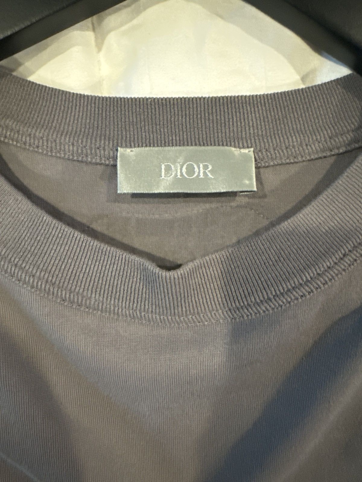 Dior × Travis Scott Oversized Cactus Jack Dior T-Shirt Gray Cotton Jersey Size US S / EU 44-46 / 1 - 6 Thumbnail