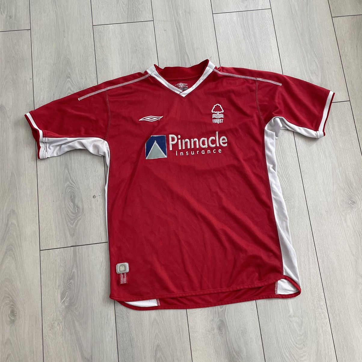 Other Umbro Forest Pinnacle Insurance Jersey shirt tee Size US L / EU 52-54 / 3 - 1 Thumbnail