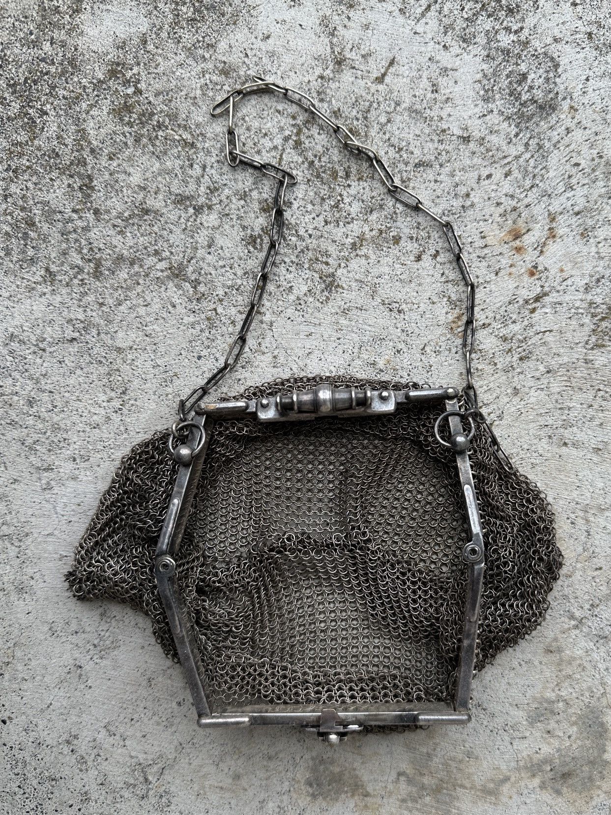 Hysteric Glamour Victorian Chainmail antique chain mesh purse bag y2k Size ONE SIZE - 2 Thumbnail