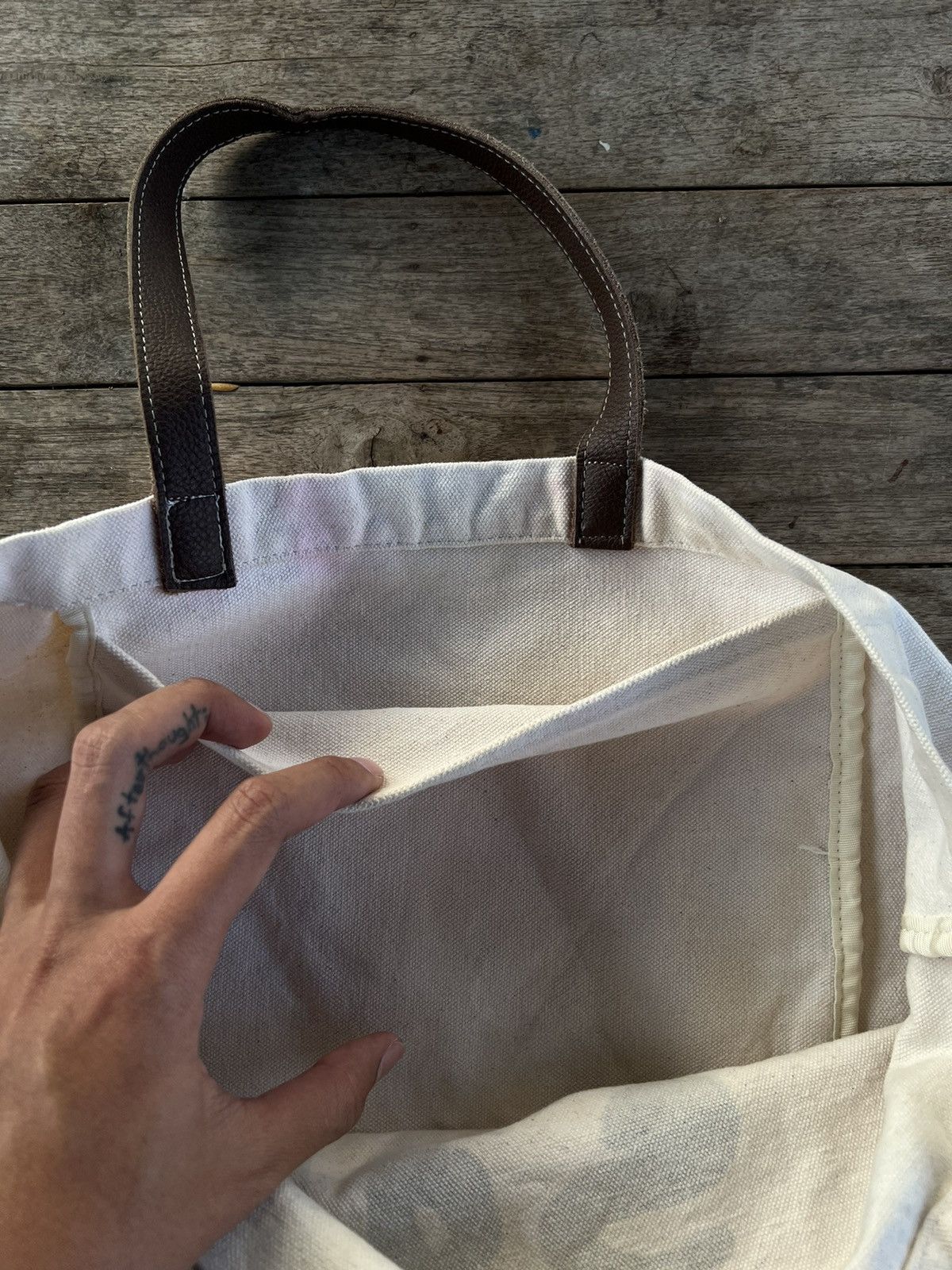 Comme des Garcons COMME DES GARCON HOMME PLUS TOTE/HAND BAG Size ONE SIZE - 4 Thumbnail