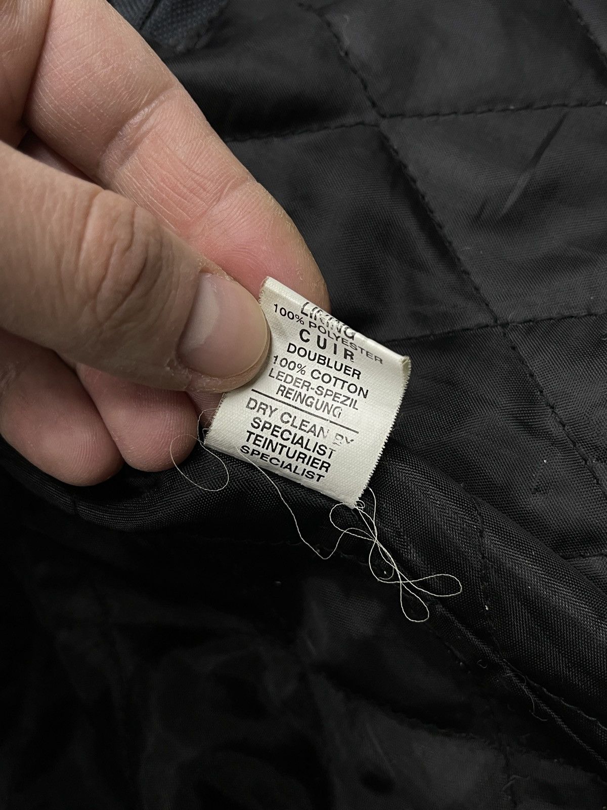Leather Vintage Lucky Strike Leather Moto Racing Jacket Big Logo Size US L / EU 52-54 / 3 - 19 Thumbnail