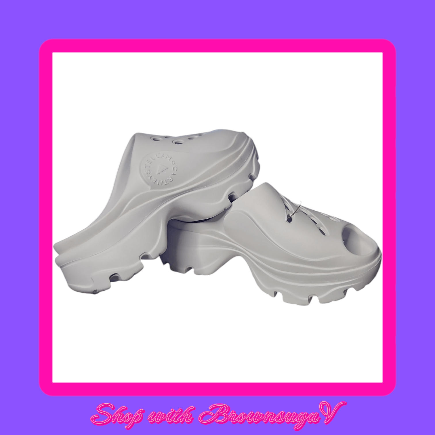 Adidas × Stella McCartney Adidas Stella McCartney Clog Size US 8 / IT 38 - 3 Thumbnail
