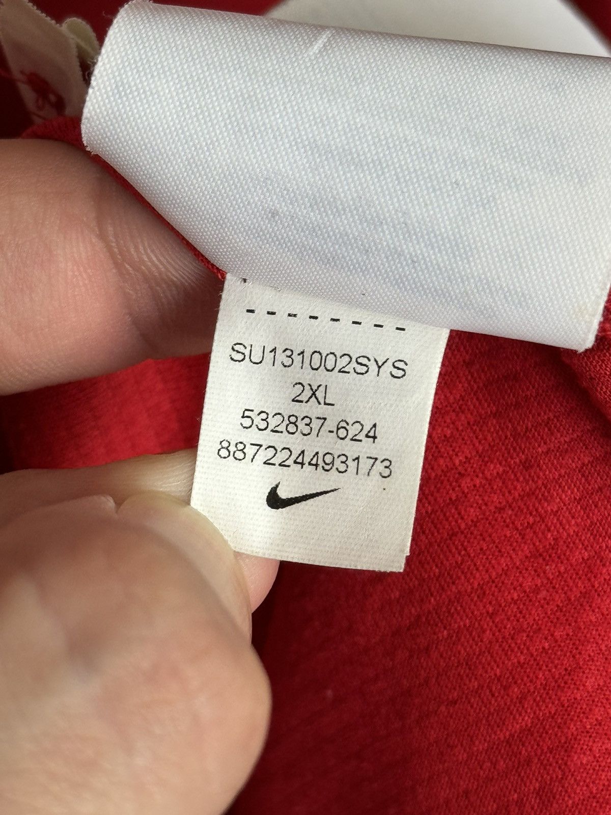 Nike Manchester United 13/14 Home Football Jersey T-Shirt Size US XXL / EU 58 / 5 - 22 Thumbnail
