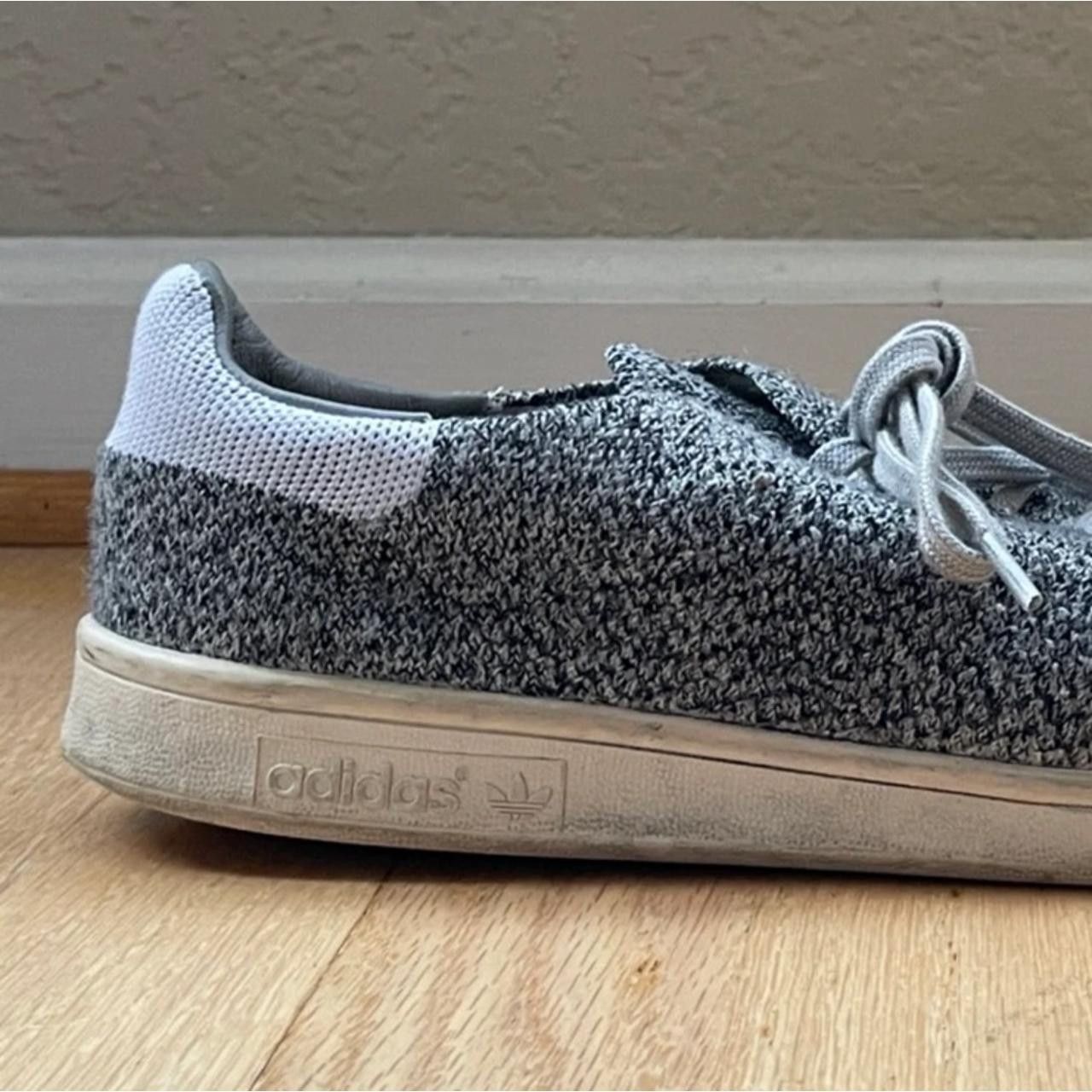 Adidas Stan Smith Primeknit in Wool Grey Size US 9.5 / EU 42-43 - 3 Thumbnail