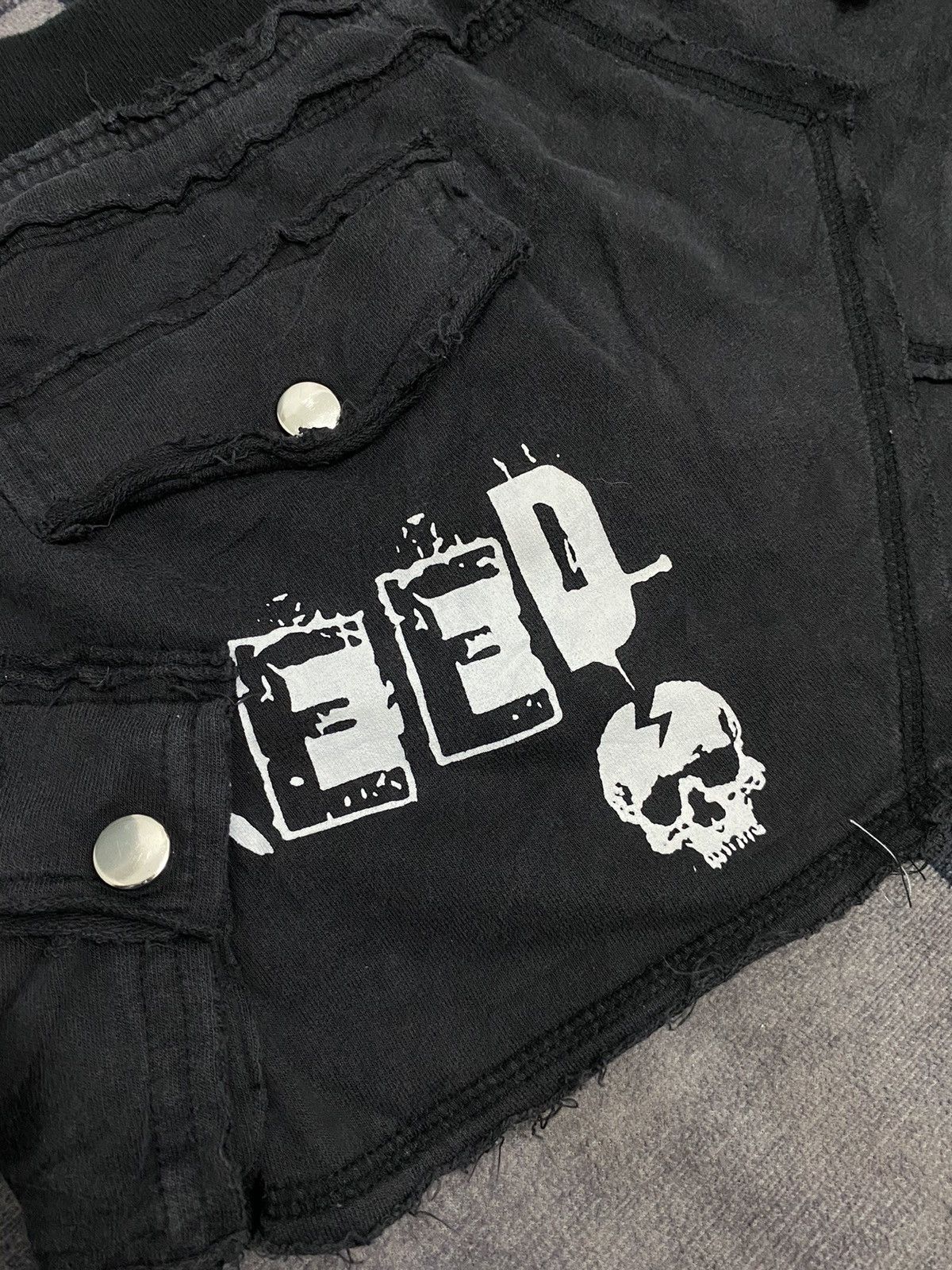 14th Addiction GREED IFSIX LGB PUNK Y2K STYLE MINI SKIRTS Size 27" / US 4 / IT 40 - 5 Thumbnail