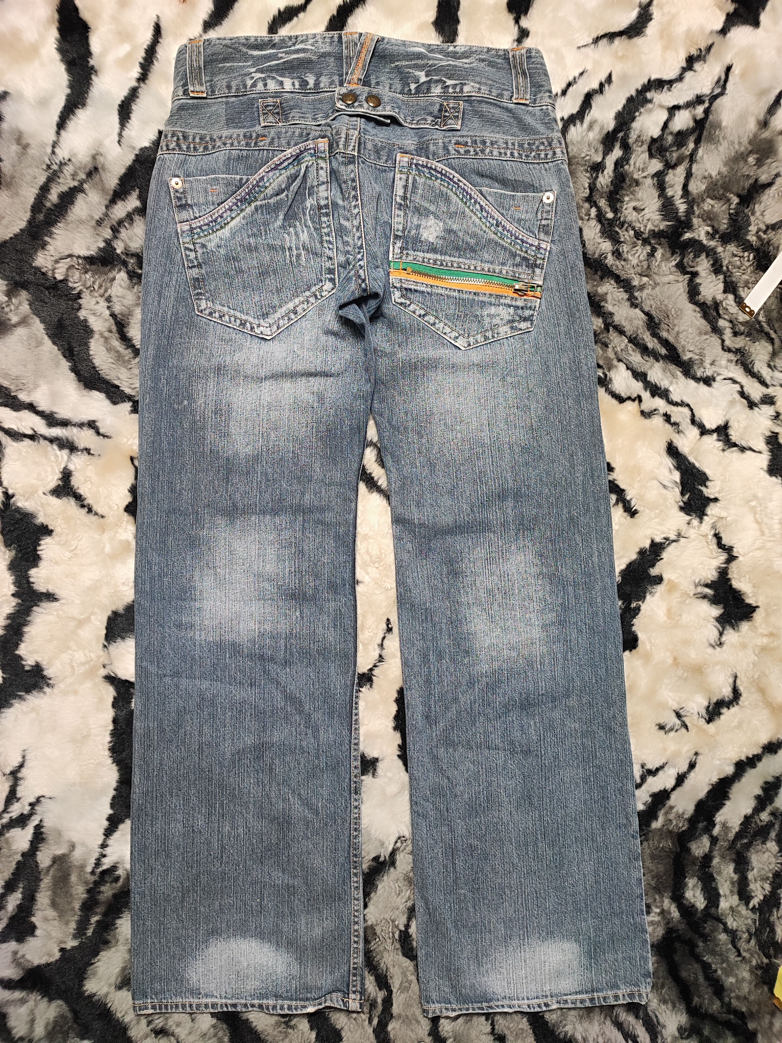 Japanese Brand × Vintage Vintage Root Three Stye japanese Jeans Size US 34 / EU 50 - 16 Thumbnail