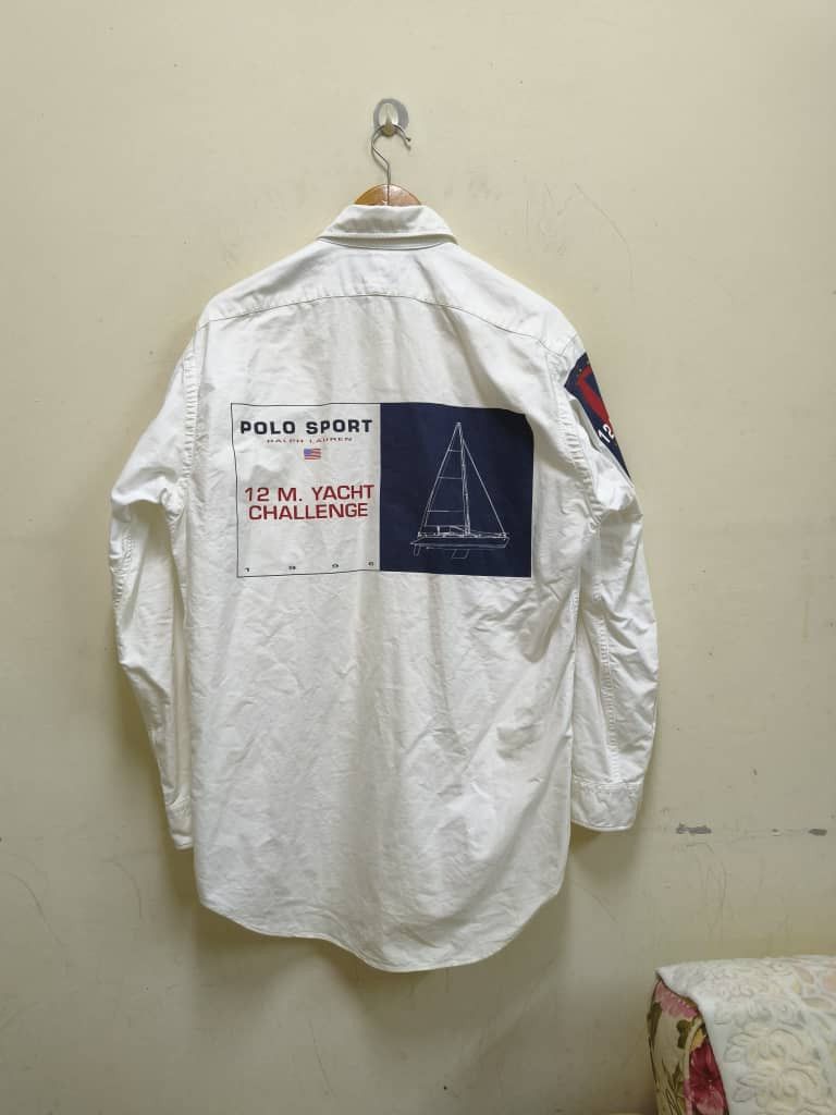 Polo Ralph Lauren Vintage 1996 Polo Sport Ralph Lauren 12M Yacht Challenge Size US M / EU 48-50 / 2 - 1 Thumbnail