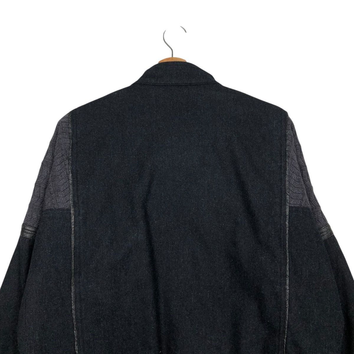 Japanese Brand 🔥VINTAGE BOMBER JACKET WOOL HENRI LUC CHAPUIS ISSEY MIYAKE Size US M / EU 48-50 / 2 - 11 Thumbnail