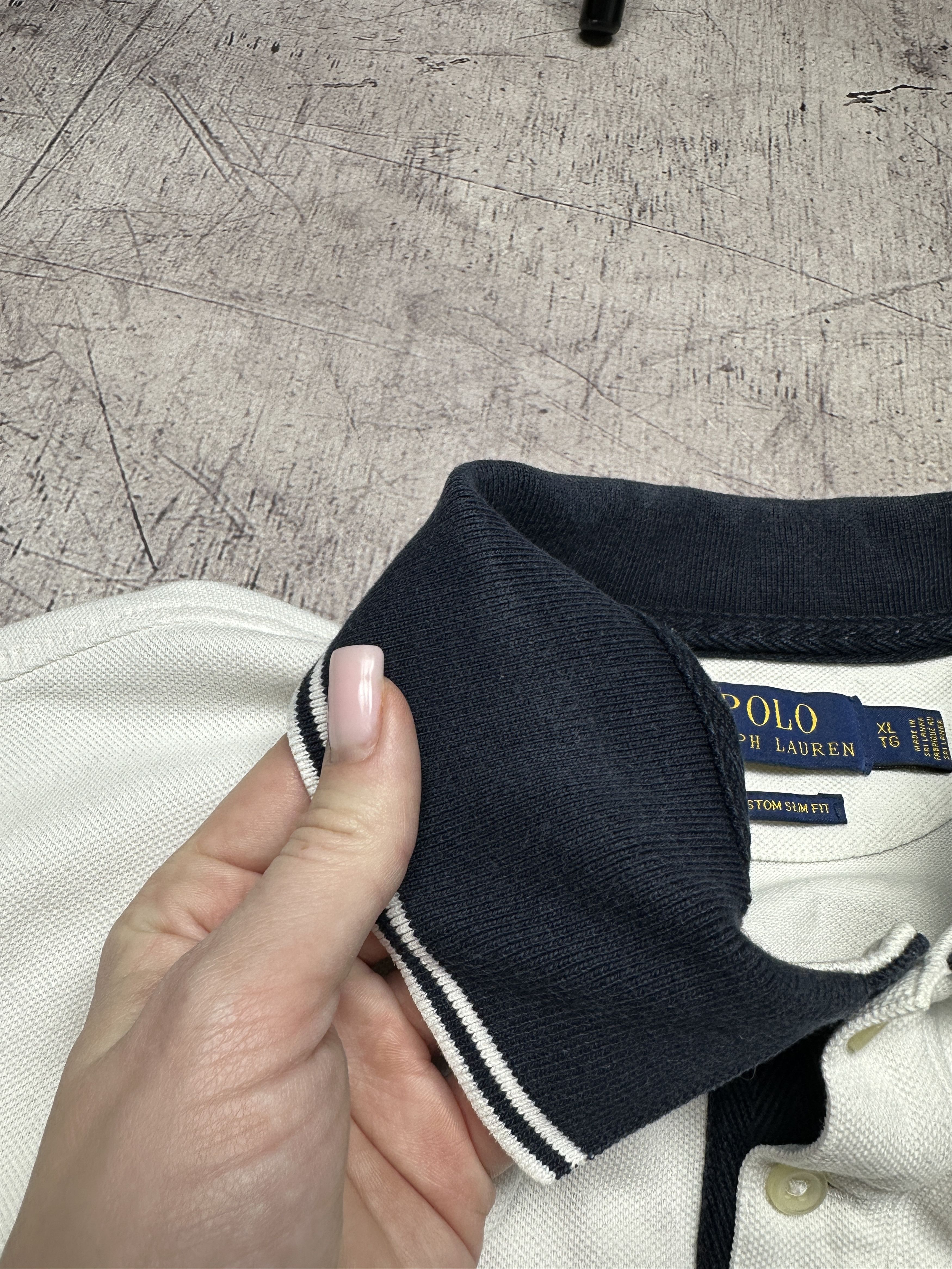 Polo Ralph Lauren Polo Ralph Lauren New York Mens Striped Polo Shirt Size US XL / EU 56 / 4 - 7 Thumbnail