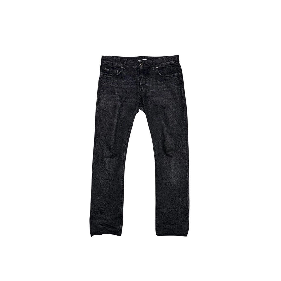 Saint Laurent Paris SAINT LAURENT PARIS FW14 BLACK D03 DENIM Size US 32 / EU 48 - 1 Thumbnail