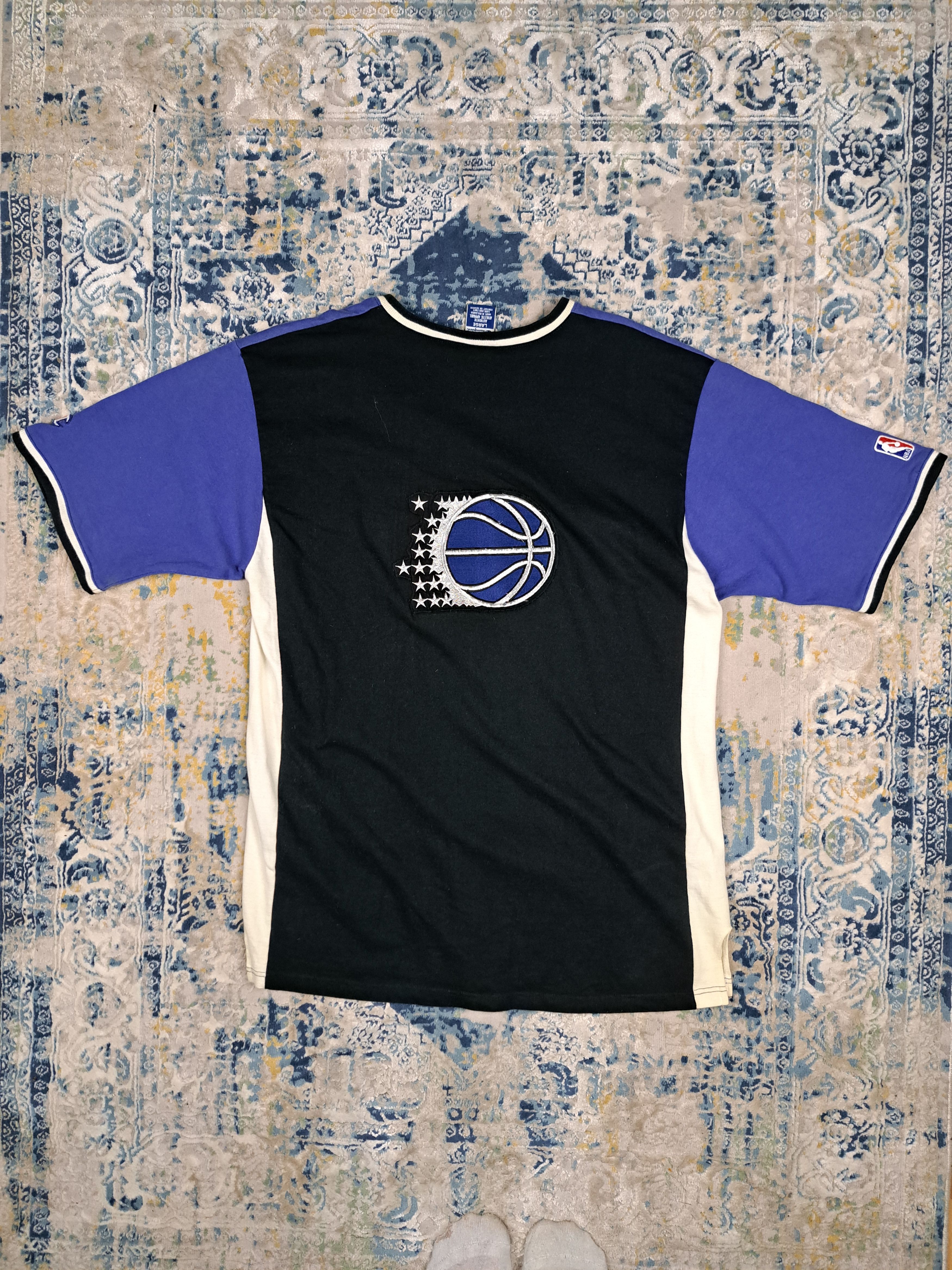 Champion Vintage 90s Orlando Magic Warm Up Tee Basketball Penny Shaq Size US XL / EU 56 / 4 - 2 Thumbnail