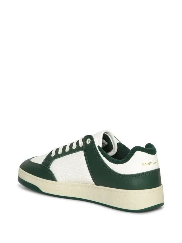 Saint Laurent Paris o1bcso1str1225 SL/61 Sneakers In Perforated Leather in White Size US 11 / EU 44 - 3 Thumbnail