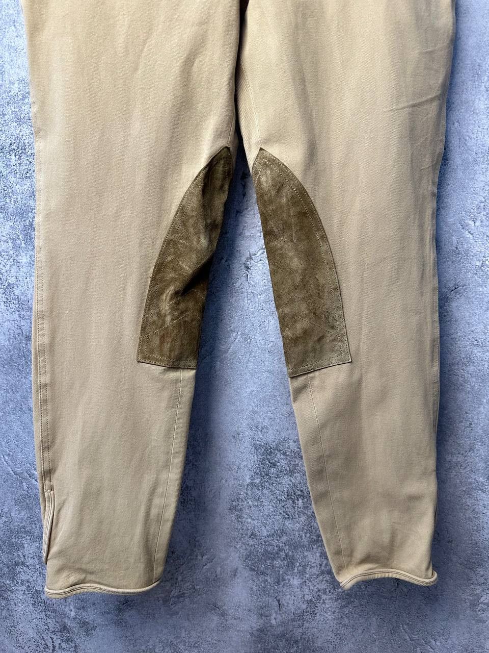 Ralph Lauren × Vintage Ralph Lauren Jodhpurs Equestrian Riding Pants Vintage Beige Size 30" / US 8 / IT 44 - 9 Thumbnail