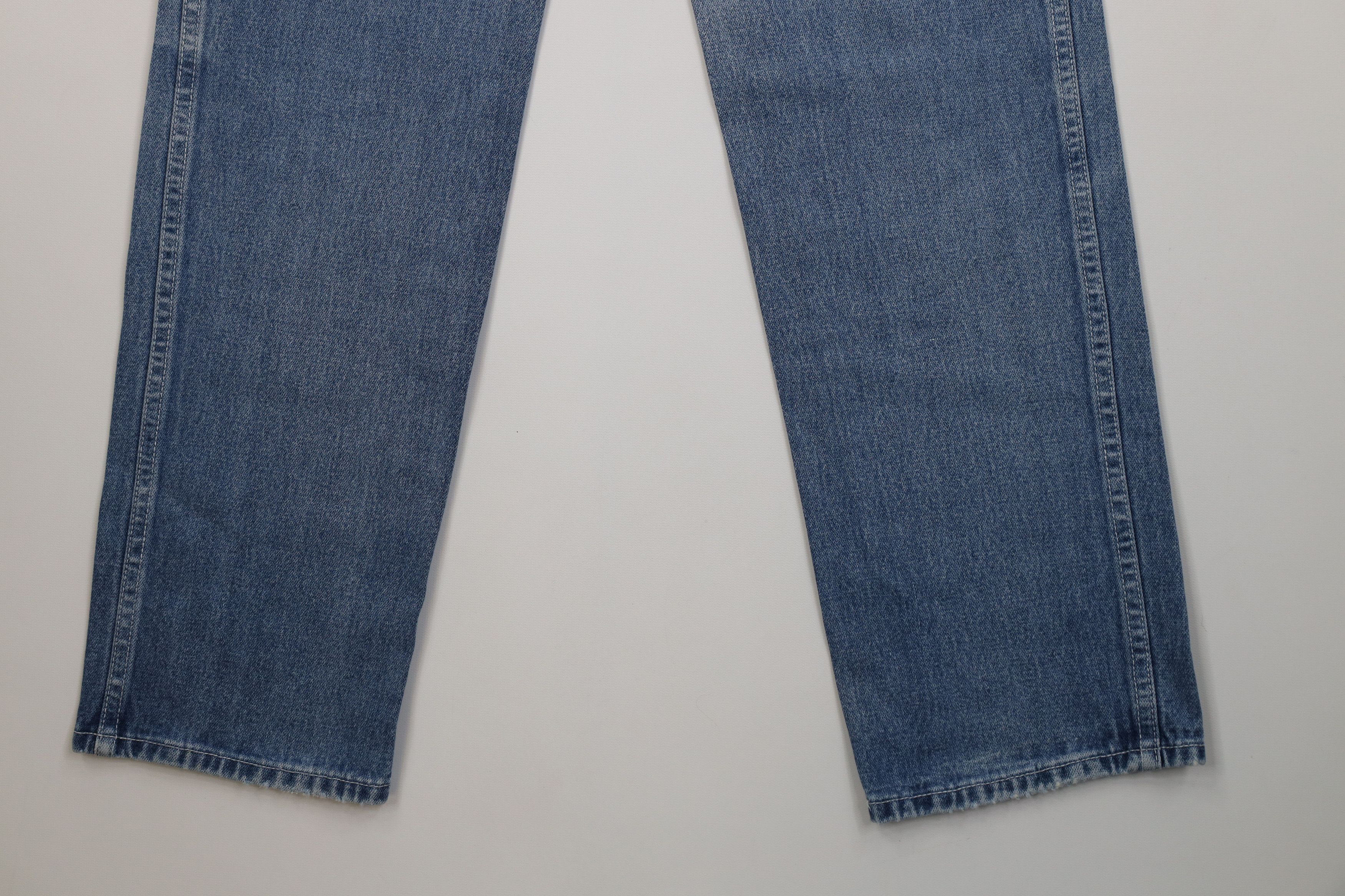 Vintage Vintage 80s 90s Streetwear Pleated Straight Leg Denim Jeans Size 30" / US 8 / IT 44 - 13 Thumbnail