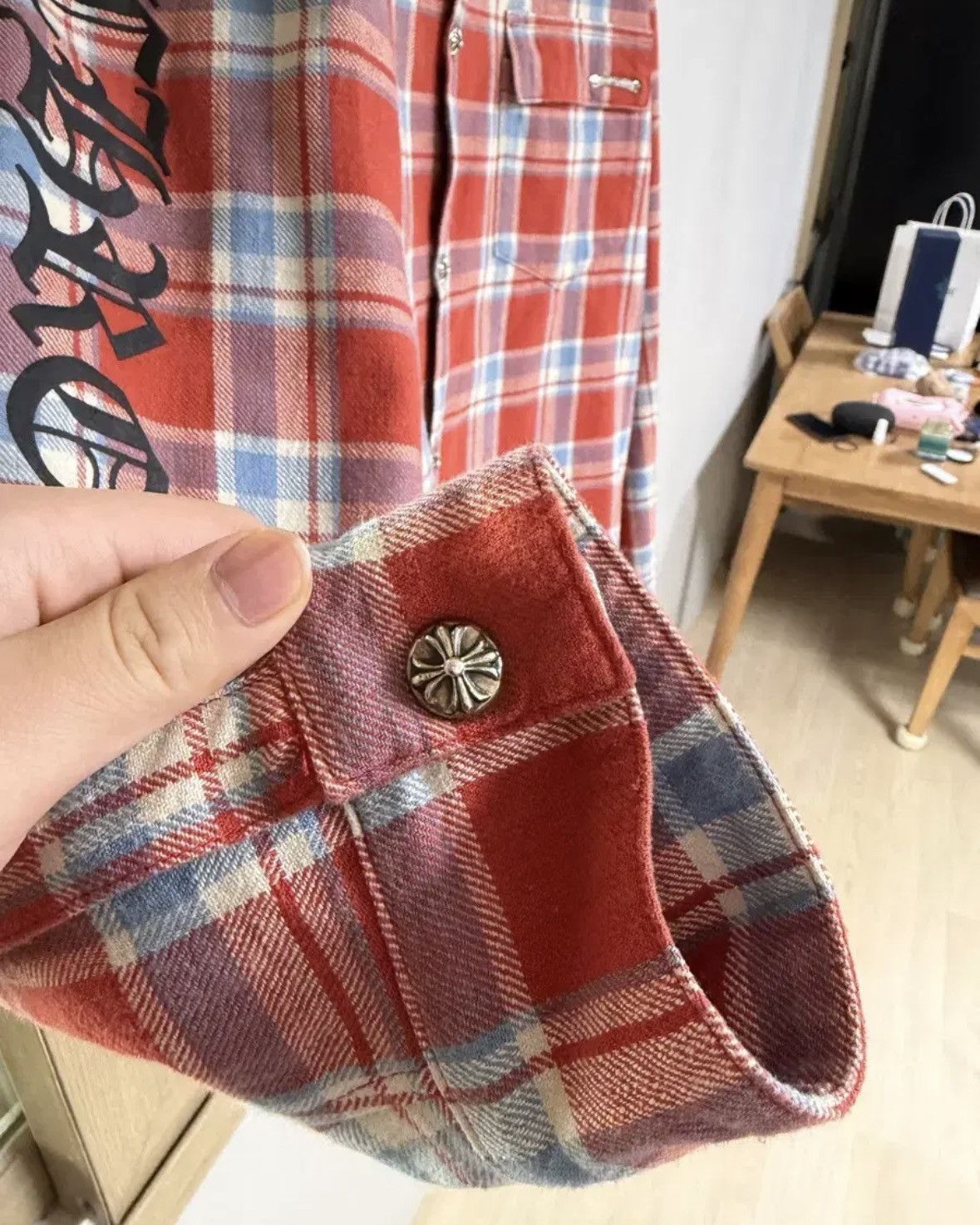 Chrome Hearts Chrome Hearts Flannel Shirts Size US XXL / EU 58 / 5 - 5 Thumbnail