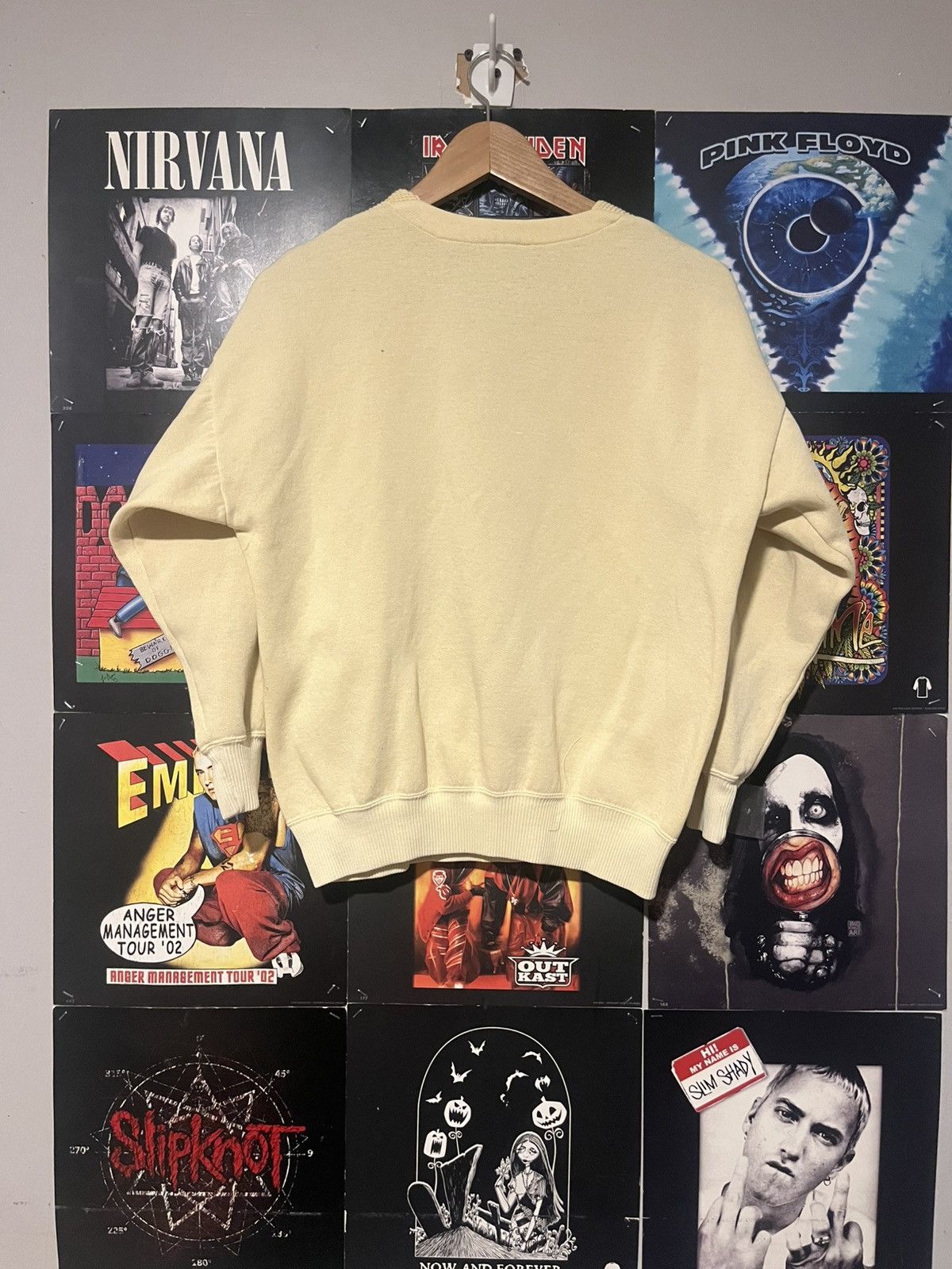 Other Vintage 90’s Fashion Force V Neck Cream Off white Sweater M Size M / US 6-8 / IT 42-44 - 8 Thumbnail