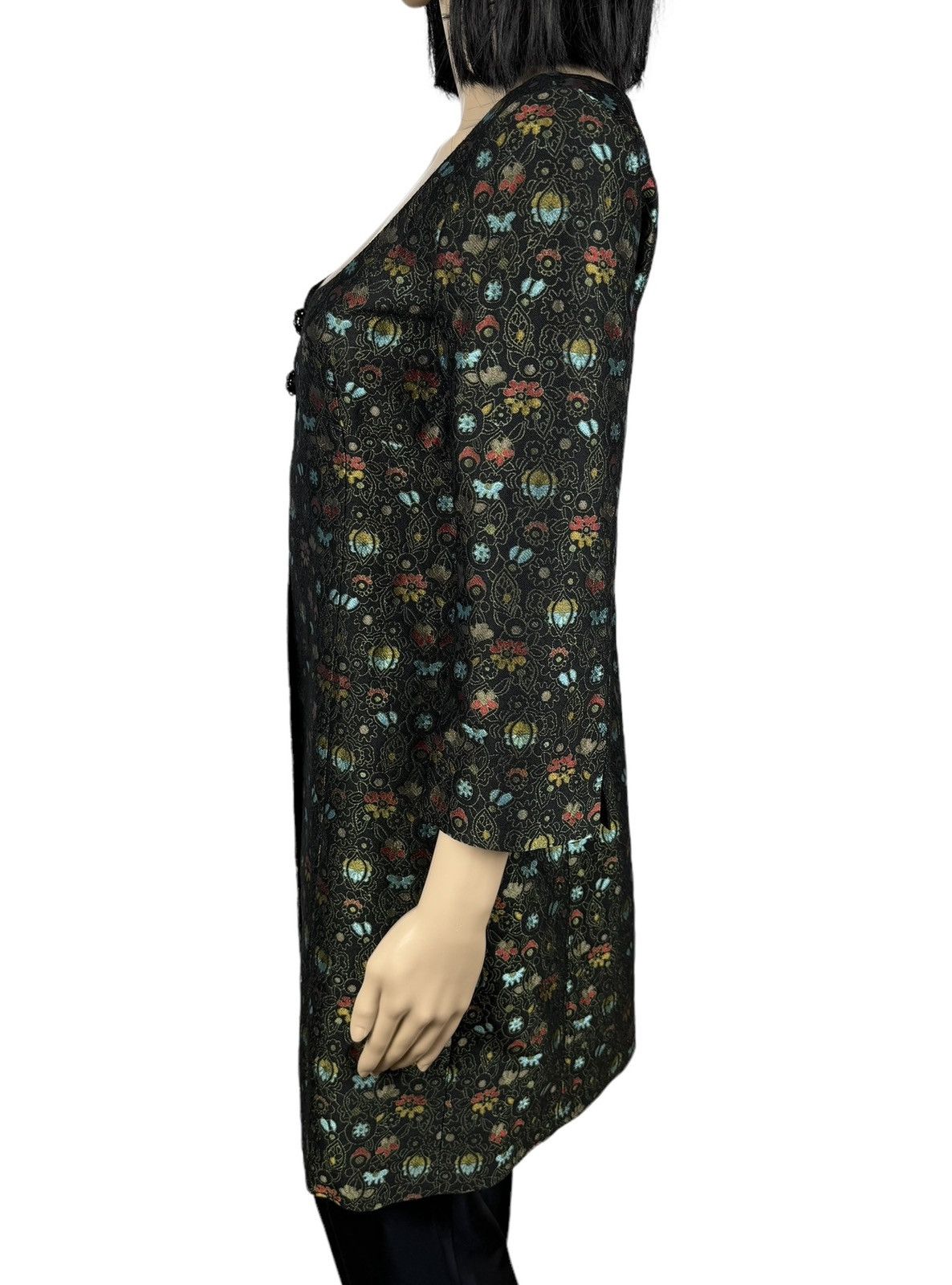 Miu Miu Miu Miu Coat Dress Wool Embroidered Floral Printed size 42 Size M / US 6-8 / IT 42-44 - 10 Thumbnail