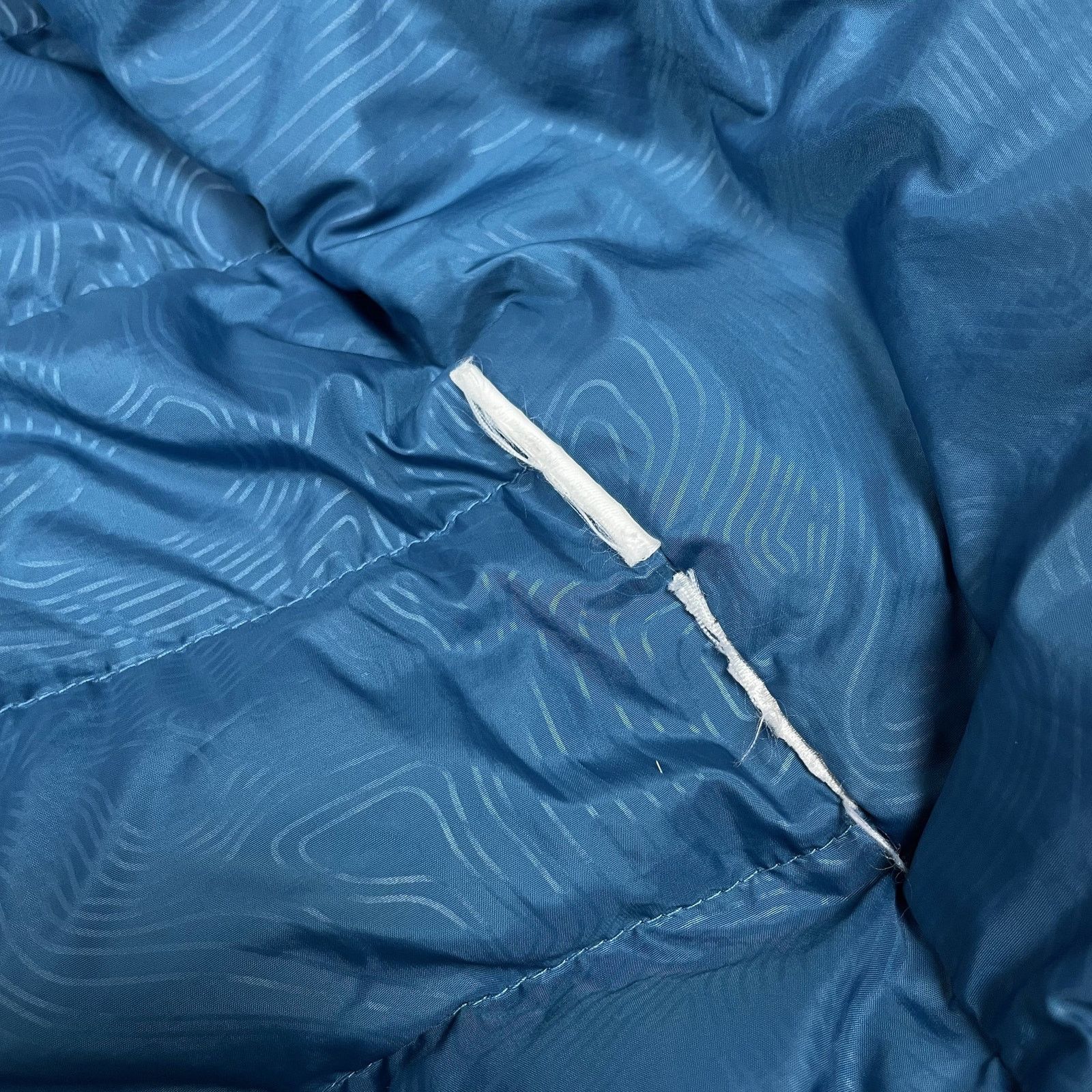 Nike × Vintage Nike Swoosh 550 Mens Navy Polyester Full Zip Puffer Jacket M Size US M / EU 48-50 / 2 - 5 Thumbnail