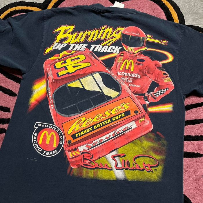 Logo Athletic 90’s Nascar Bill Elliot McDonald’s Racing Team T-shirt ...
