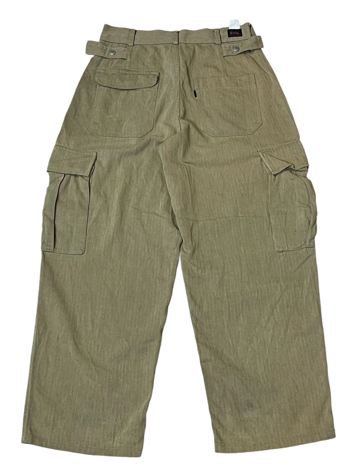 Evisu BAGGY🔥JAPANESE BRAND VINTAGE EVIS/EVISU CARGO BAGGY PANTS Size US 30 / EU 46 - 2 Thumbnail