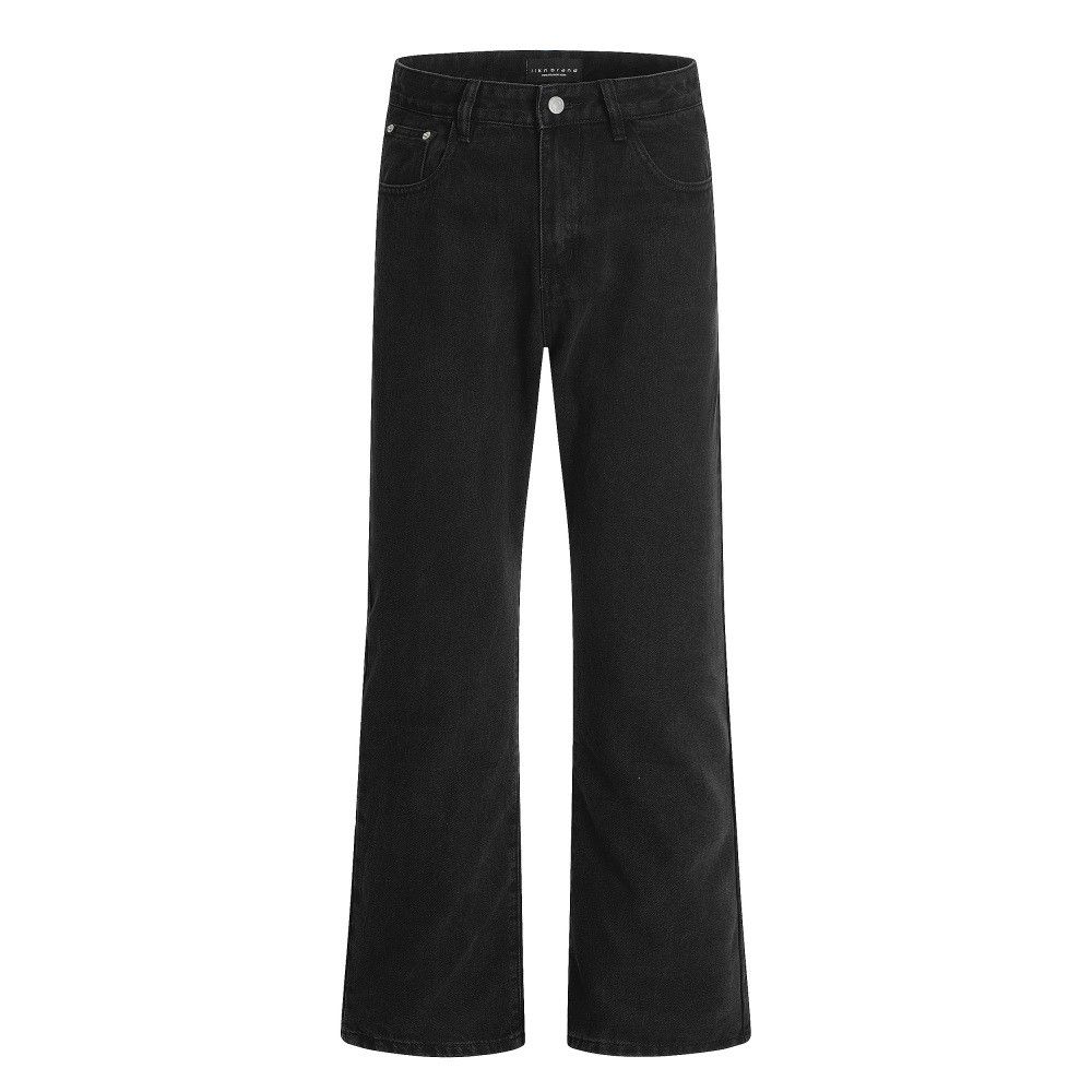 Japanese Brand × Jean Men's punk washed distressed simple American flared jeans Size US 32 / EU 48 - 1 Thumbnail