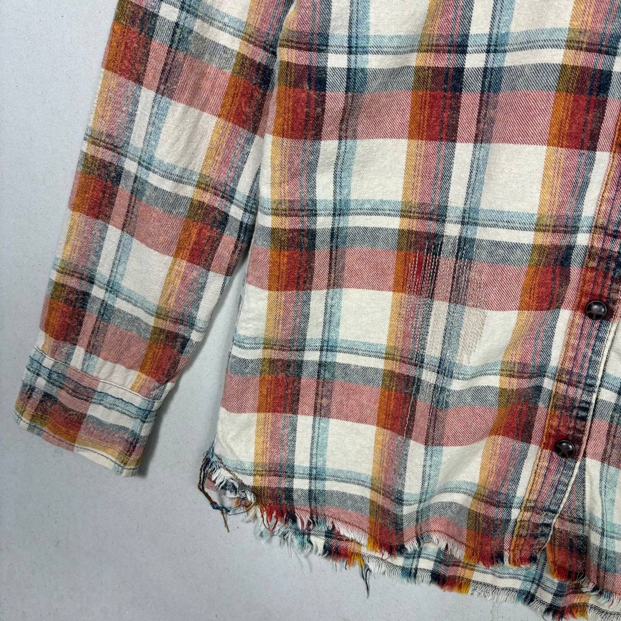 GOA GOA Japanese Brand Western Flannel Distressed Plaid Archive Size US S / EU 44-46 / 1 - 11 Thumbnail
