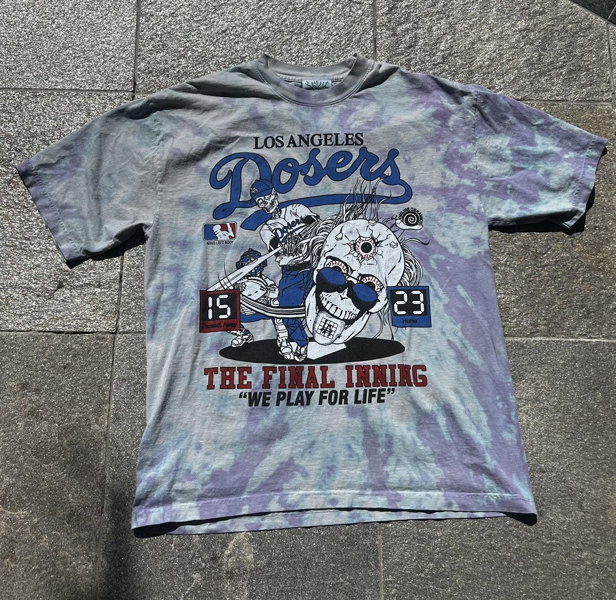 Online Ceramics Online Ceramics Tee Dye LA Dosers Tee Size US L / EU 52-54 / 3 - 1 Thumbnail