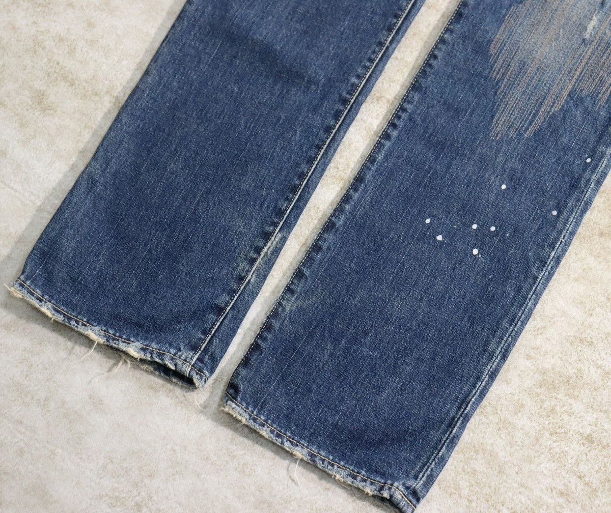 Visvim Visvim Fluxus D1 Damaged-1 Denim Size US 31 - 5 Thumbnail