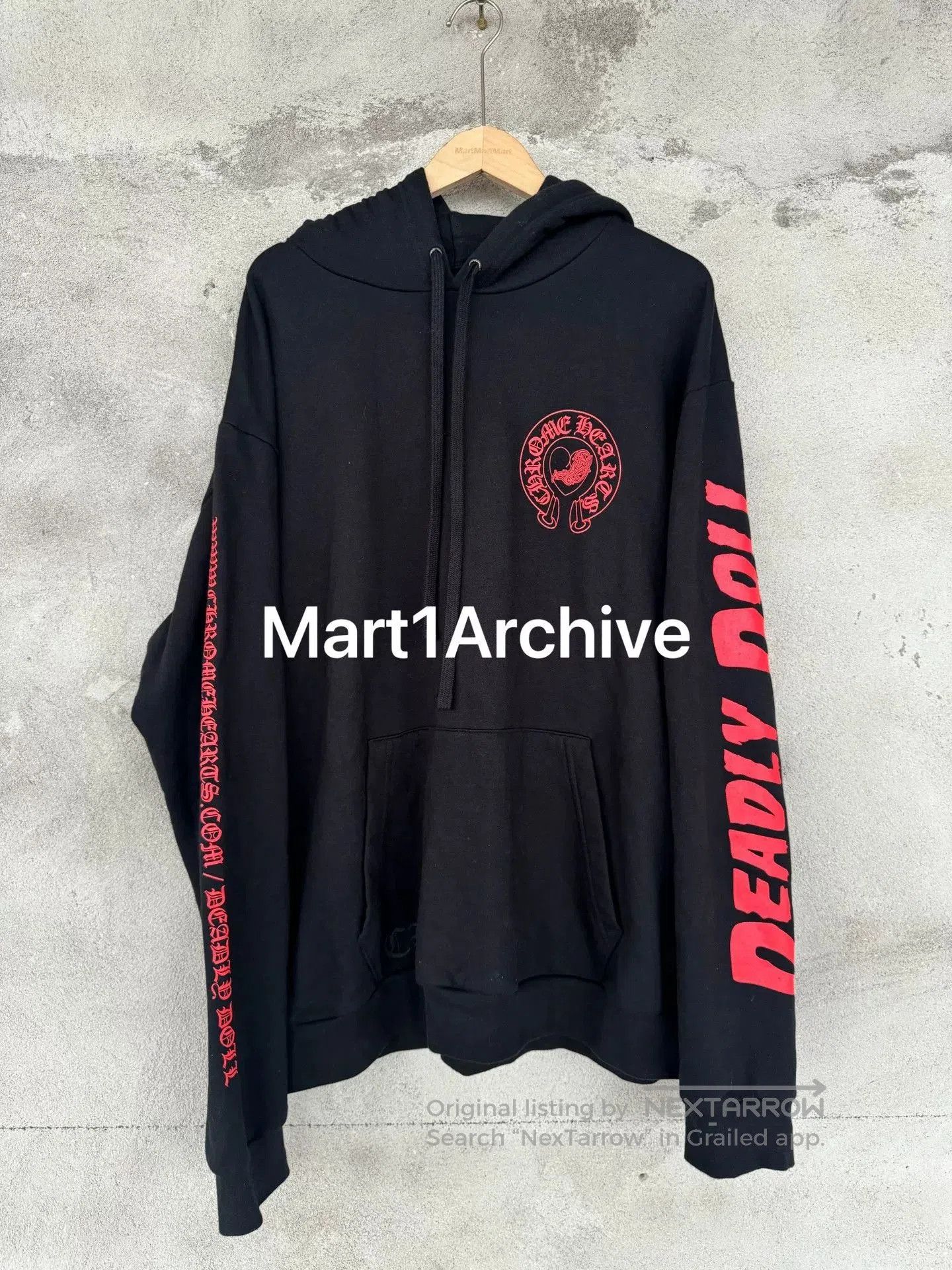 Chrome Hearts Chrome Hearts Deadly Doll Collab Hoodie. Size US XL / EU 56 / 4 - 2 Thumbnail