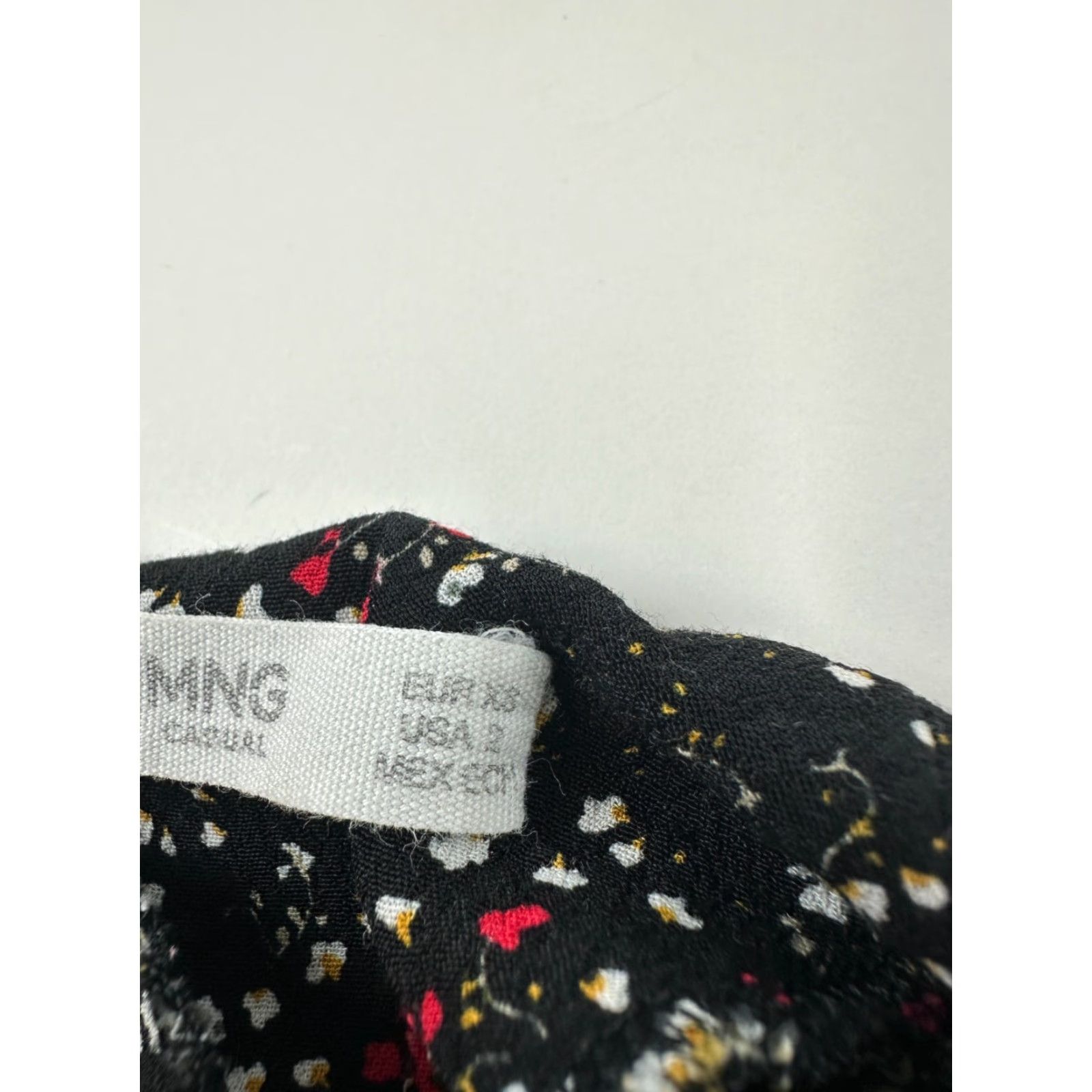 Mango Mango Dress Women 2 Multicolor Floral Lined Long Sleeve High Neck Back Zip Sheath Womens Size XS / US 0-2 / IT 36-38 - 3 Thumbnail
