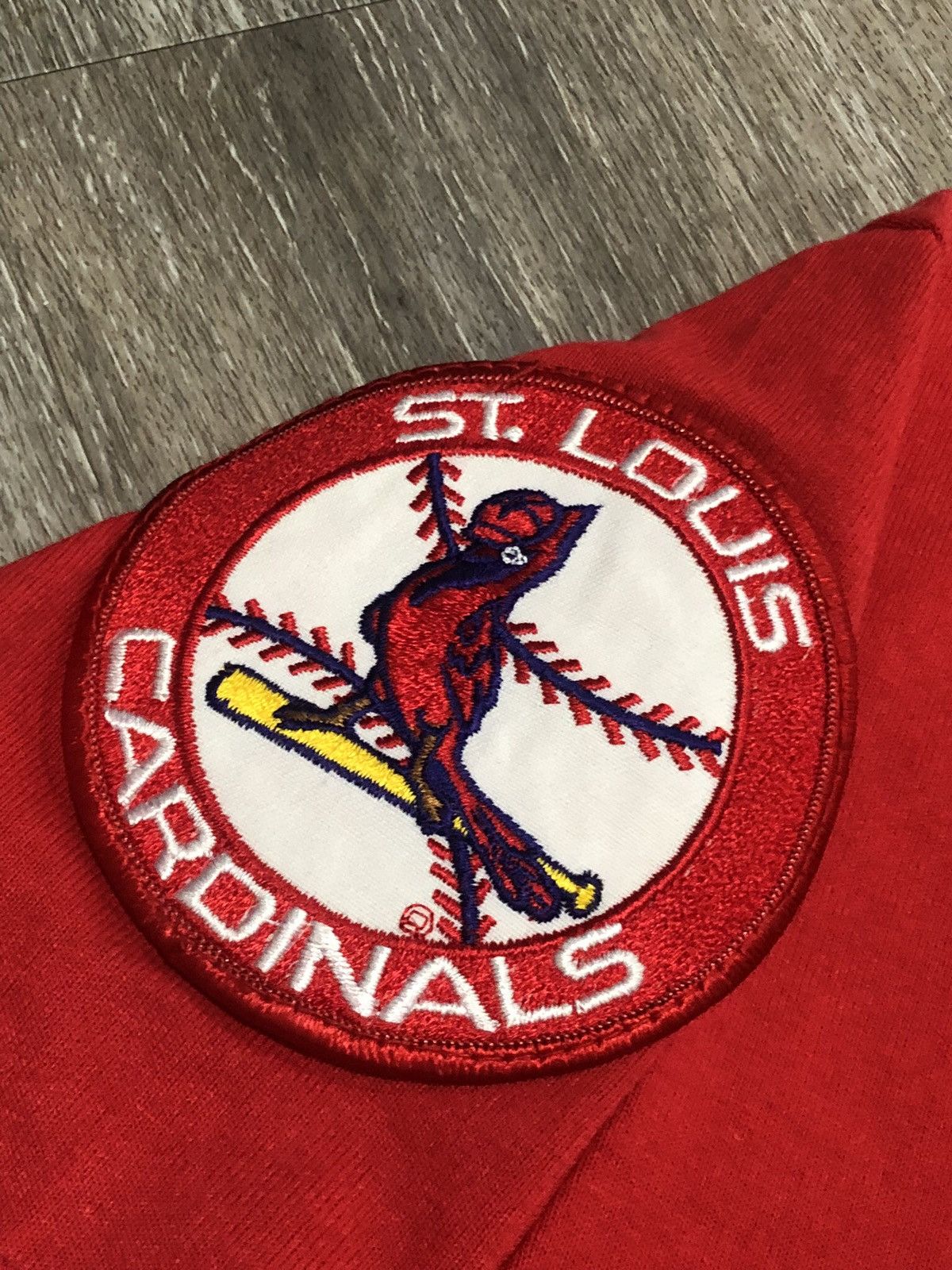 Swingster Vtg 80s St. Louis Cardinals Jersey Size US XL / EU 56 / 4 - 5 Thumbnail