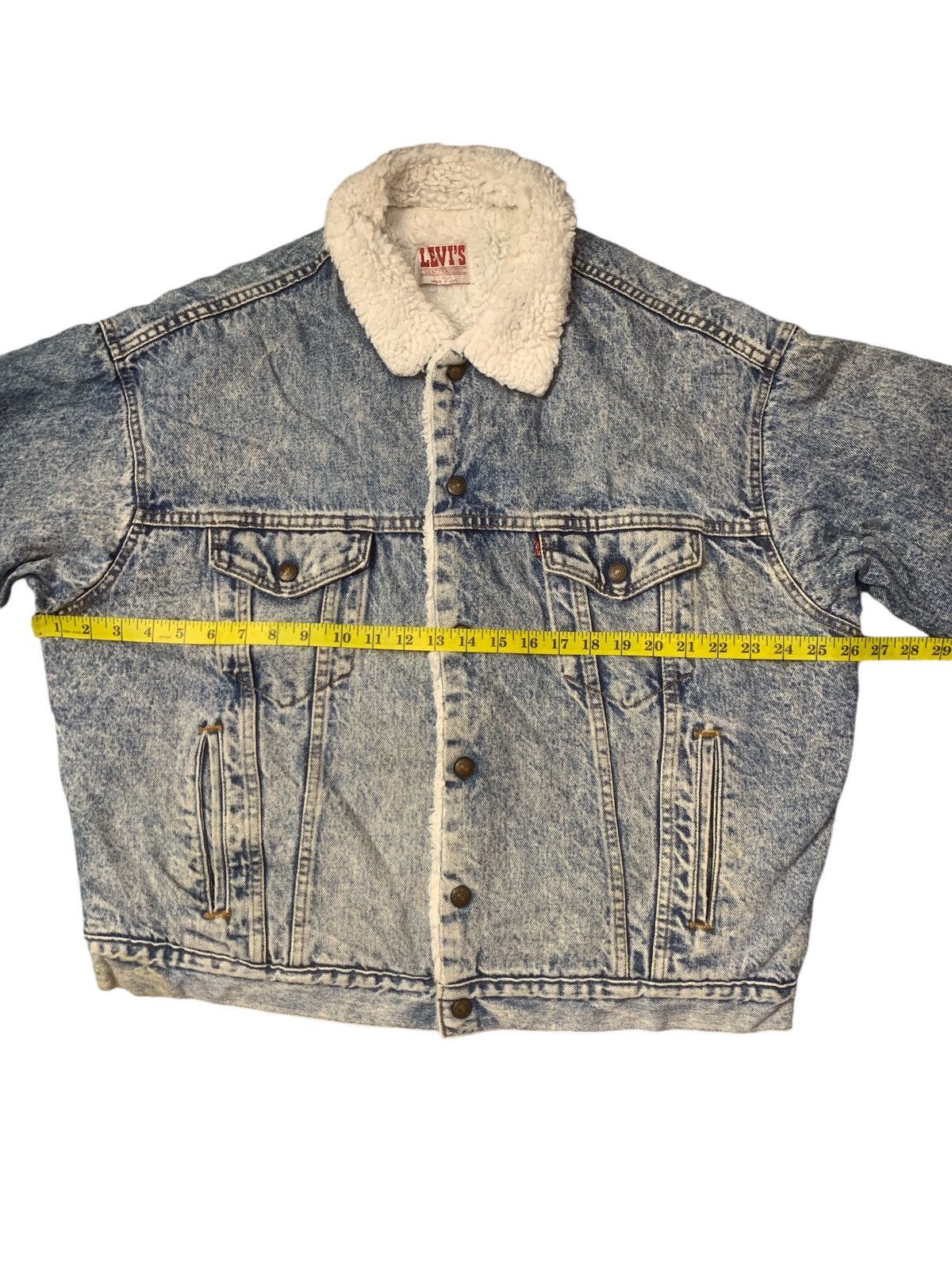 Levi's Vintage Clothing Rare Design Vintage Levi’s Sherpa Truckers Jacket Size US XL / EU 56 / 4 - 9 Thumbnail