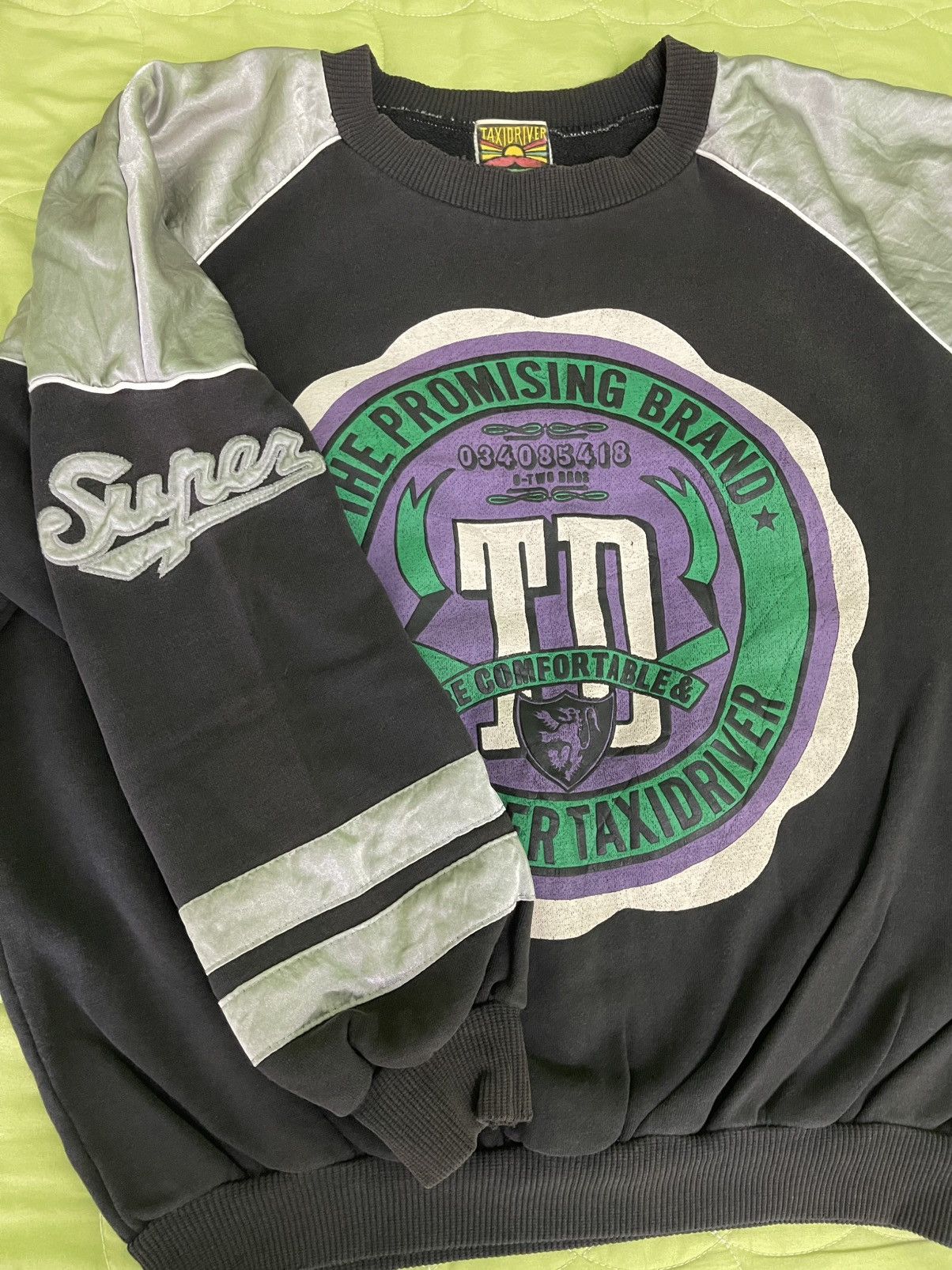 Japanese Brand Vintage TDS King Star Lion Taxidriver Sweatshirt Size US M / EU 48-50 / 2 - 13 Thumbnail