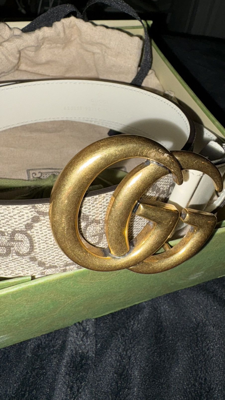 Gucci Gucci Belt size 80 Size ONE SIZE - 3 Thumbnail