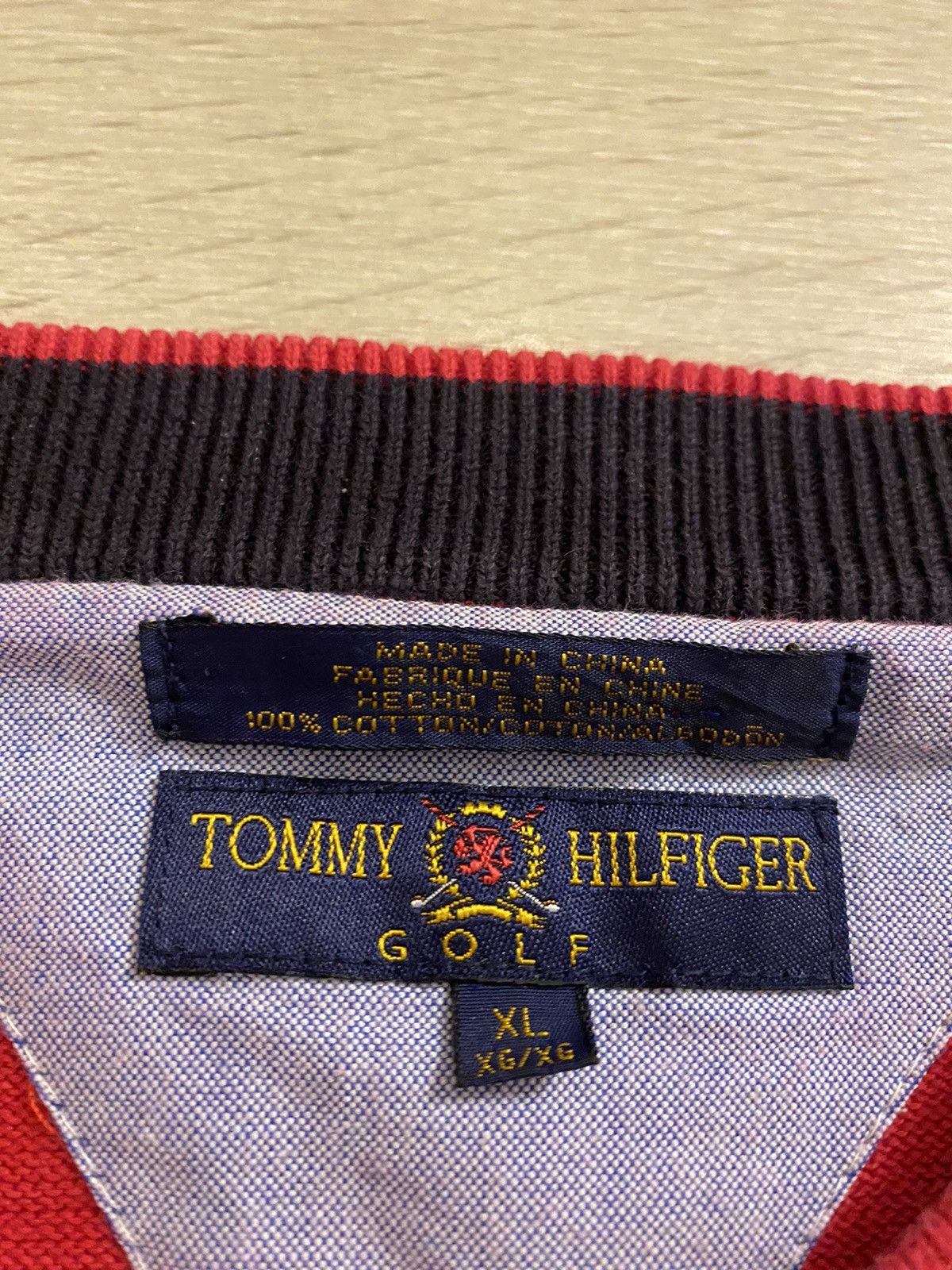 Tommy Hilfiger Tommy Hilfiger Golf Sweater Size US XL / EU 56 / 4 - 3 Thumbnail