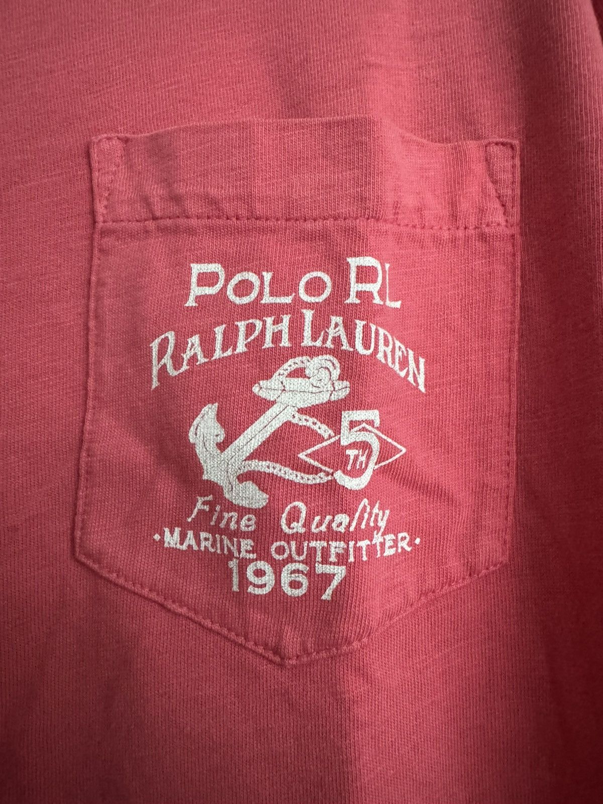 Vintage Polo Ralph Lauren Marine Outfitters Tshirt Size US L / EU 52-54 / 3 - 4 Thumbnail