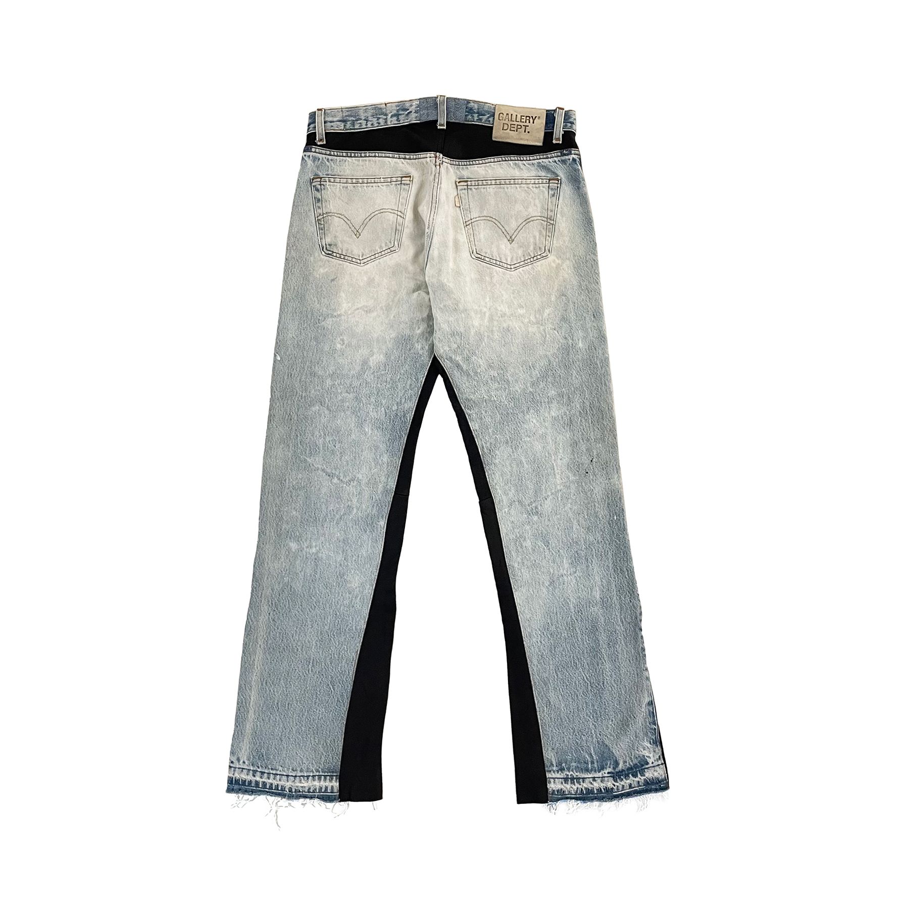 Gallery Dept. Gallery Dept. Vintage Levis 501 Leather Side Jeans Size US 34 / EU 50 - 2 Preview