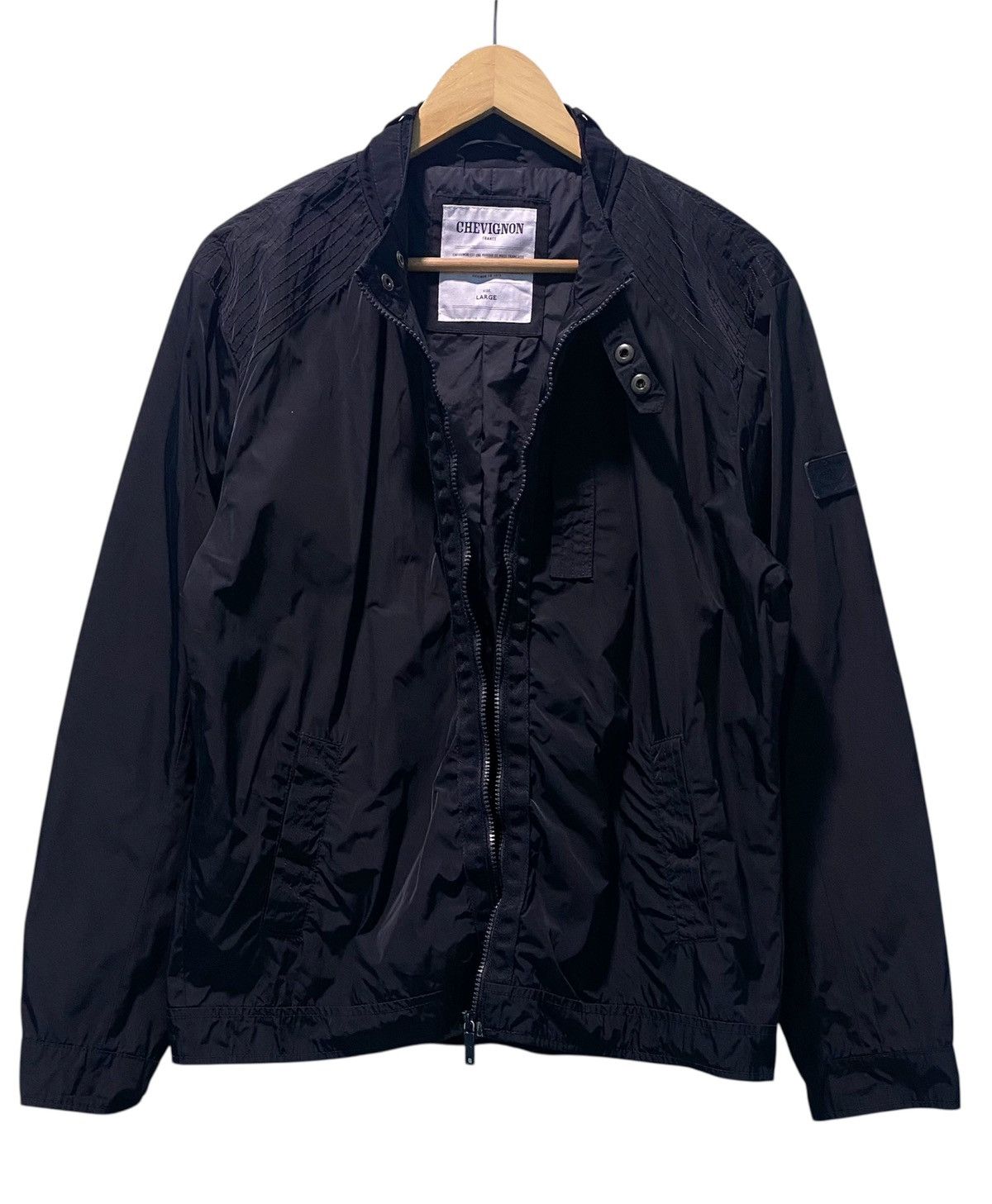 Chevignon Chevignon France Nylon Bomber Jacket Size US L / EU 52-54 / 3 - 3 Thumbnail