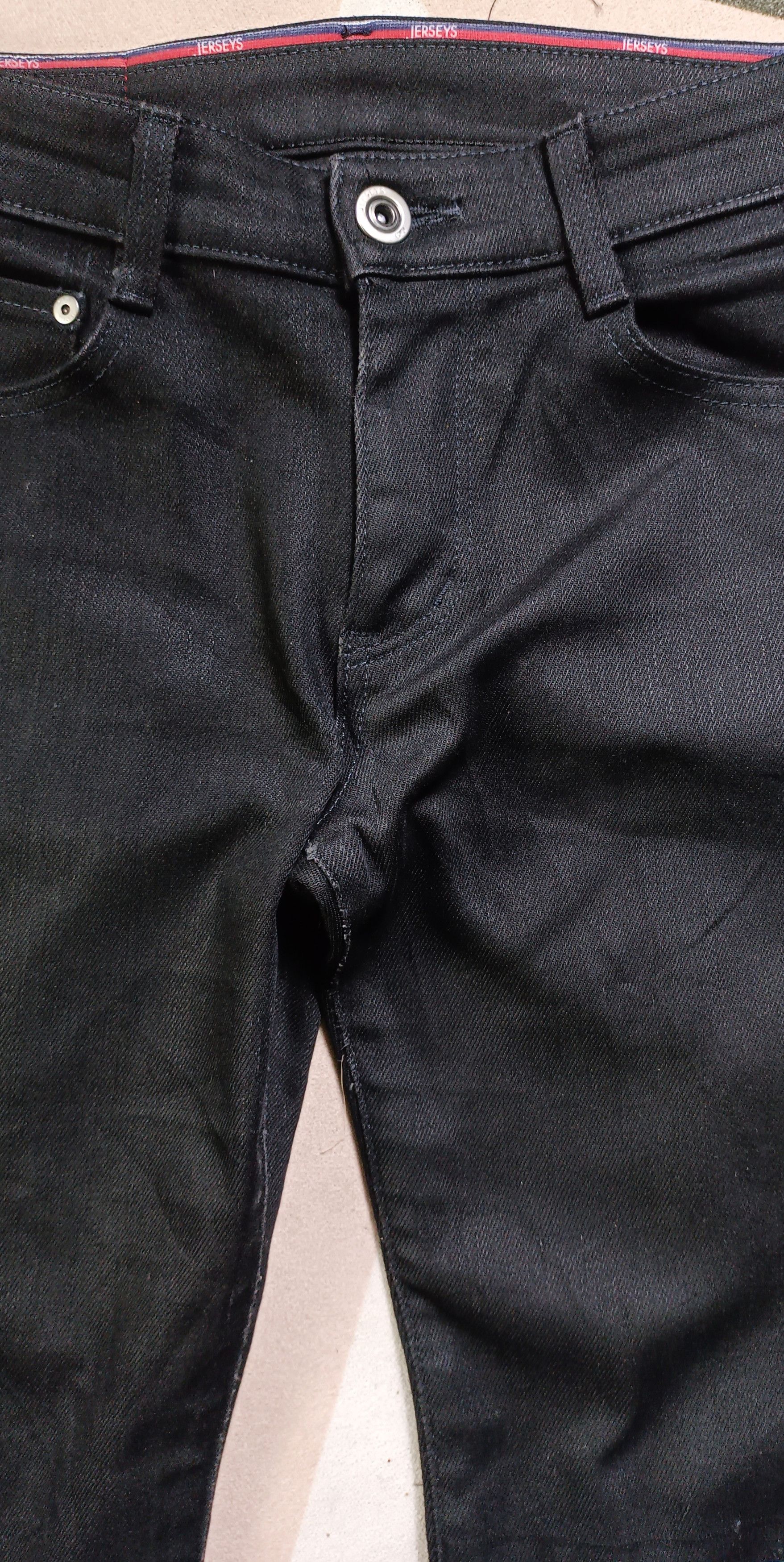 Edwin × If Six Was Nine × Japanese Brand Edwin Jersey Super Black Cutting Slim Fit Size US 29 - 9 Thumbnail