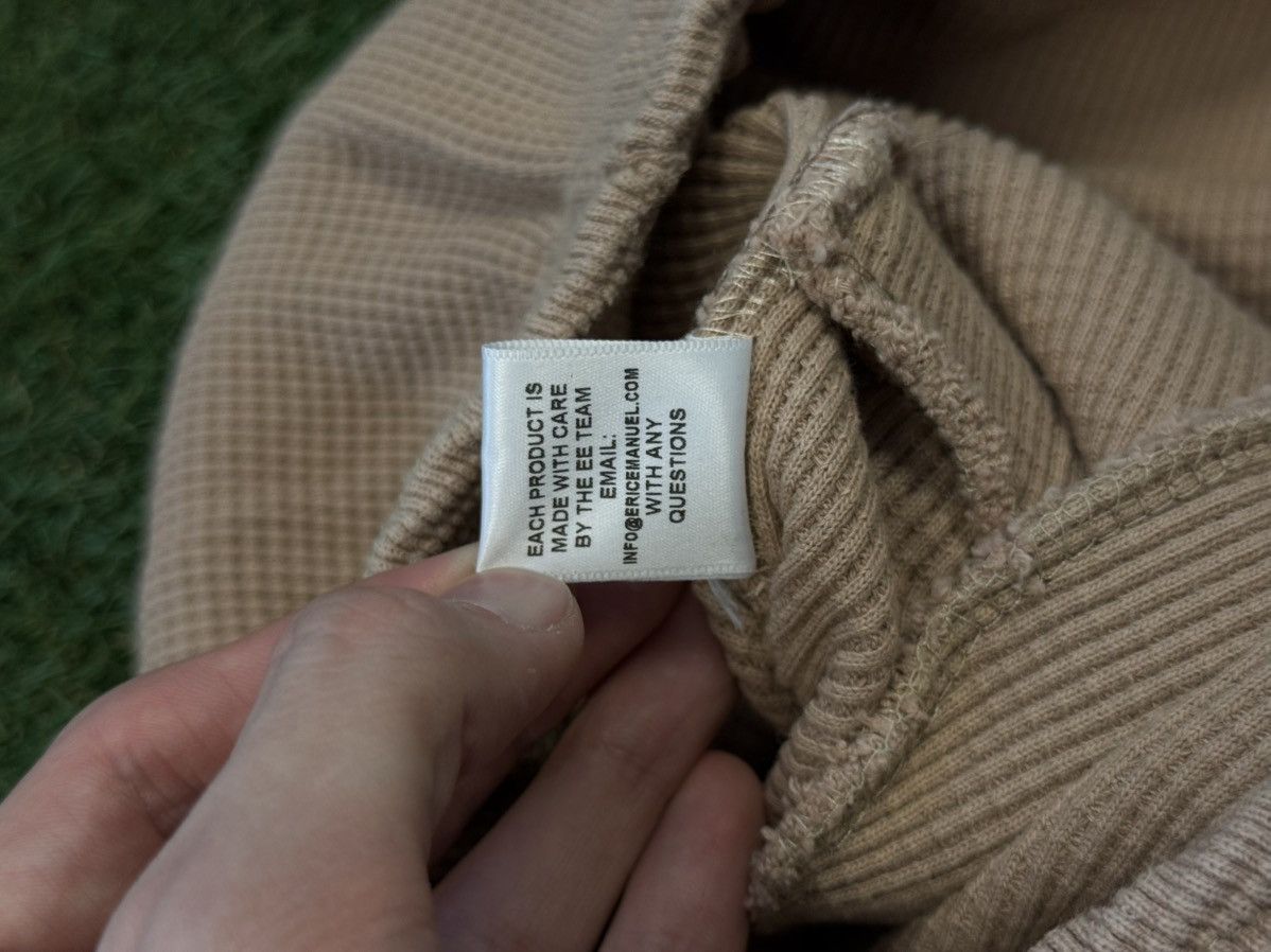 Eric Emanuel Eric Emanuel FW21 TAN Thermal Sweatpants Size (M) Size US 31 - 9 Thumbnail