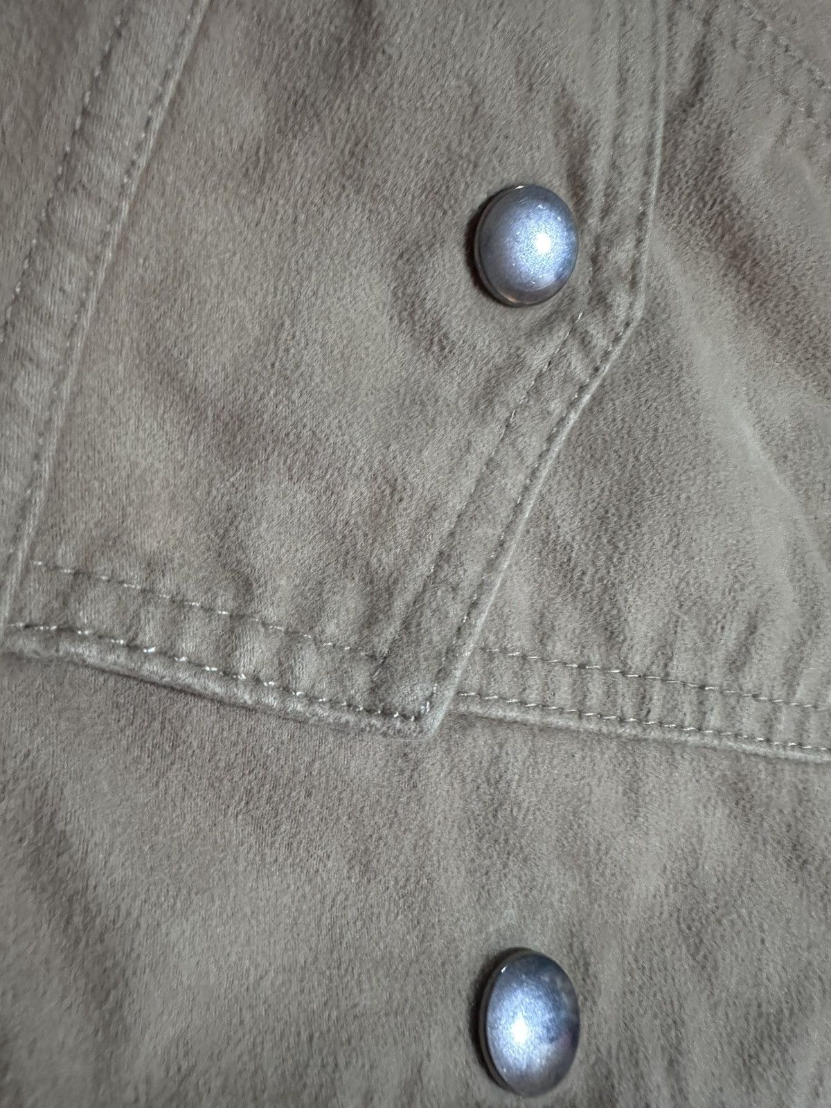 SHIPS Beige Moleskin Trucker Jacket