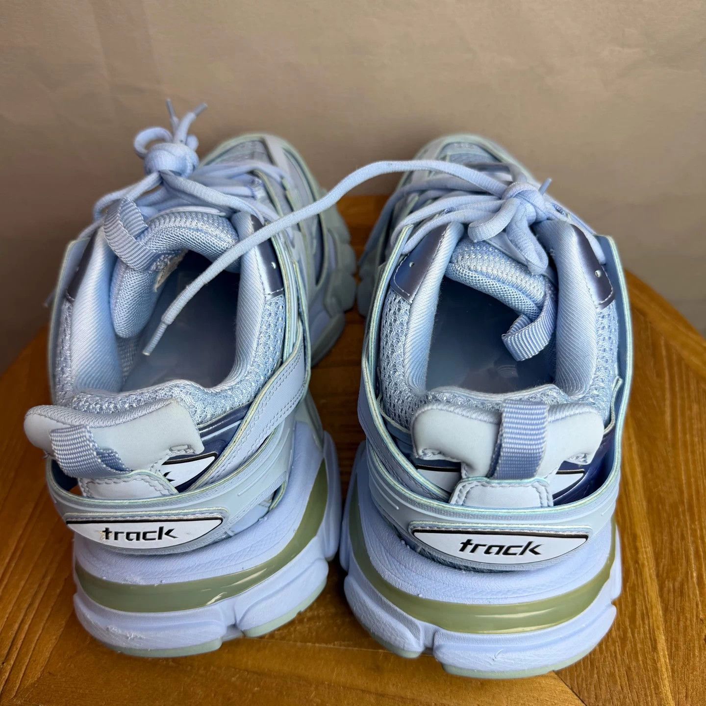 Balenciaga Balenciaga Track Dad Shoes Blue Size 38 98% New Size US 6 / EU 39 - 4 Thumbnail